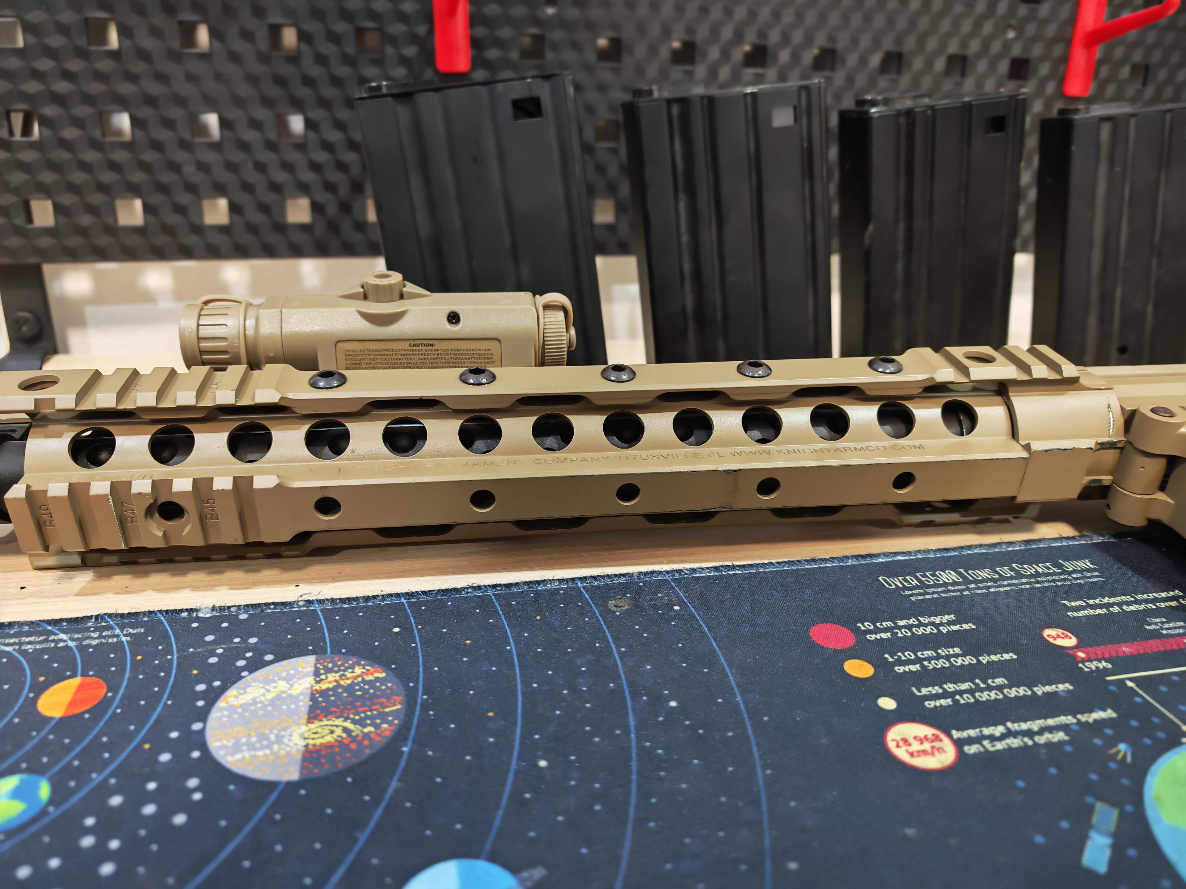 E&C 902-1 S2 M110 K1 Carbine บอดี้โลหะ Jr.Custom Gen 2 AEG BB Gun บีบีกัน Airsoft Gun ปืนอัดลม ปืนยาวไฟฟ้า มือสอง