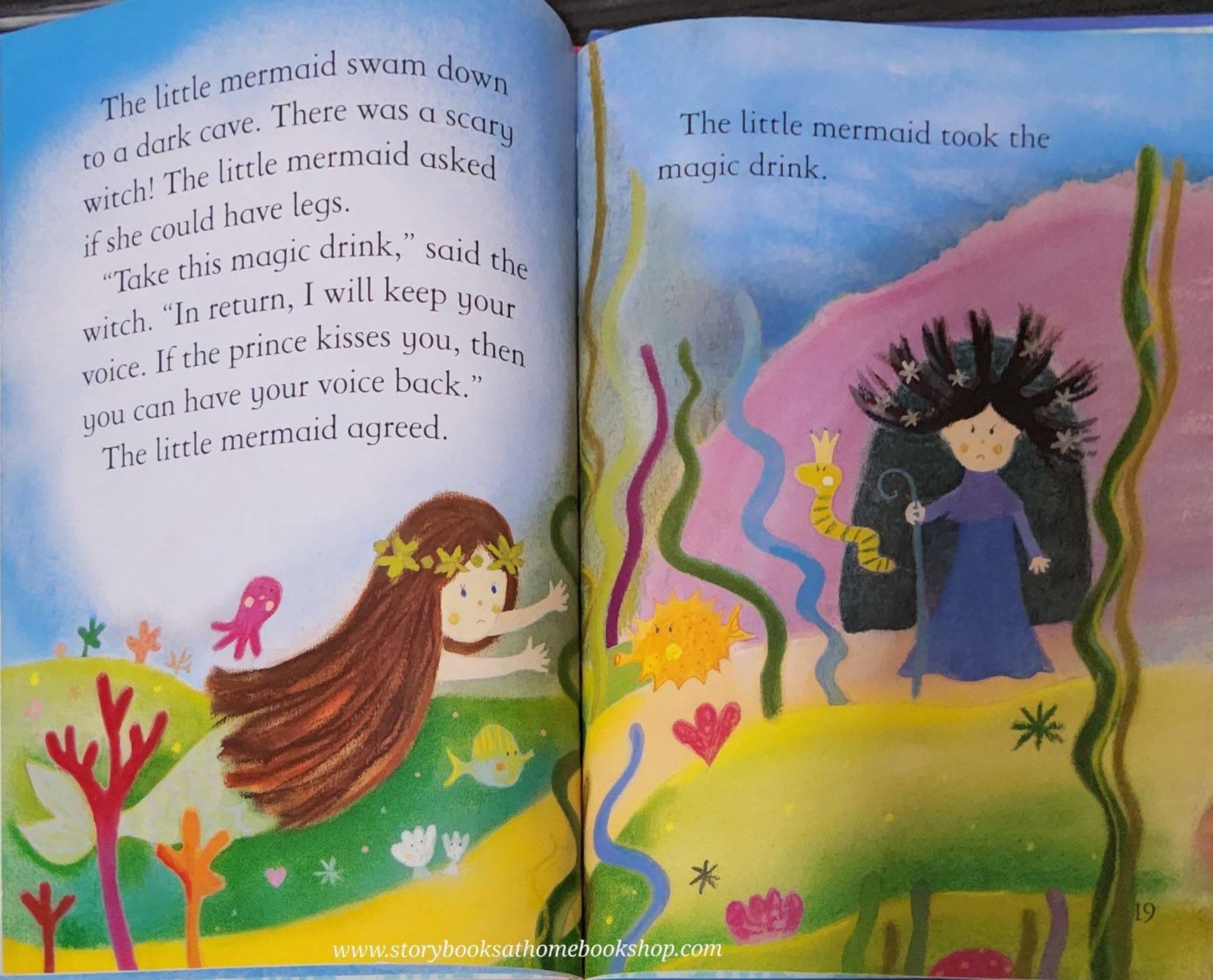 หนังสือนิทานปกแข็ง** 🍅🍓FIRST REASDERS:THE LITTLE MERMAID