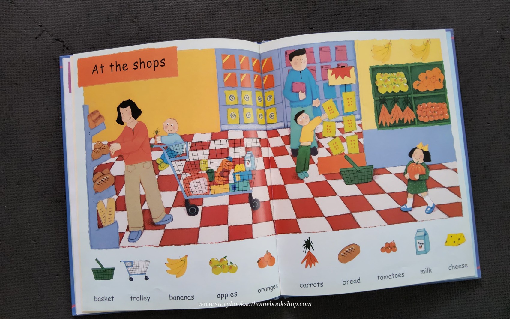 หนังสือนิทานปกแข็ง** 🍅🍓MY FIRST 100 WORDS