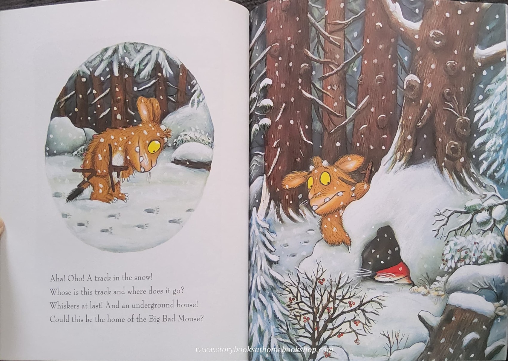 หนังสือนิทานปกอ่อน** 🍅🍅THE GRUFFALO'S CHILD BY JULIA DONALDSON.AXEL SCHEFFLER (SPECIAL 1OTH ANNIVERSARY EDITION)