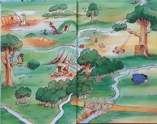 หนังสือนิทานปกแข็ง ** ♥️♥️Disney Winnie the Pooh and the Honey Tree