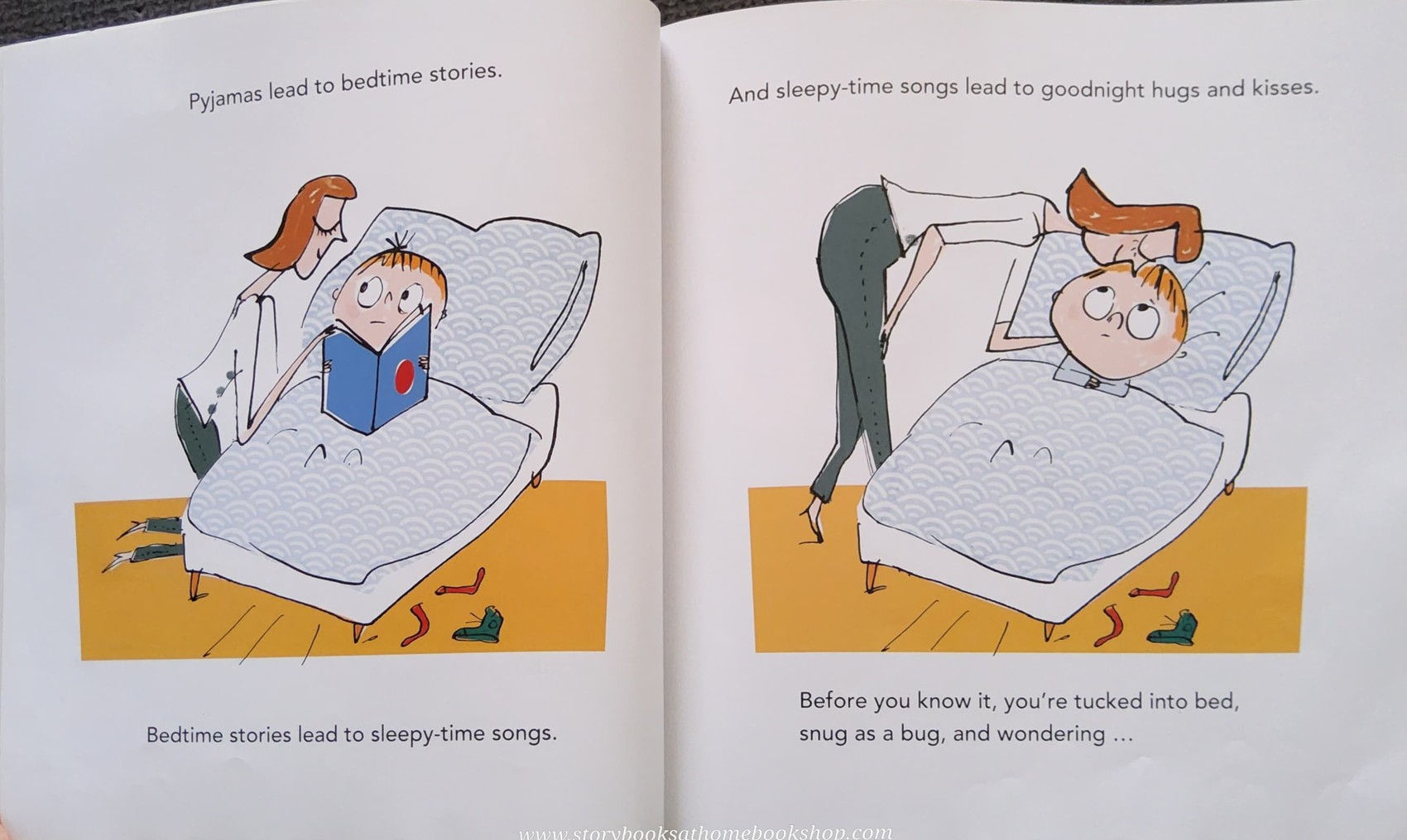 หนังสือนิทานปกอ่อน** ♥️I DARE YOU NOT TO YAWN