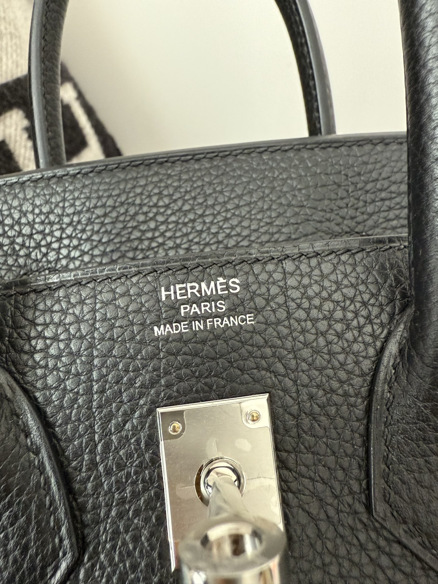 [สินค้าพร้อมส่ง] Hermes Birkin 25 Togo Black noir Palladium Hardware Original Leather งาน full handmade 100% คุณภาพ VIP เกรดดีที่สุด