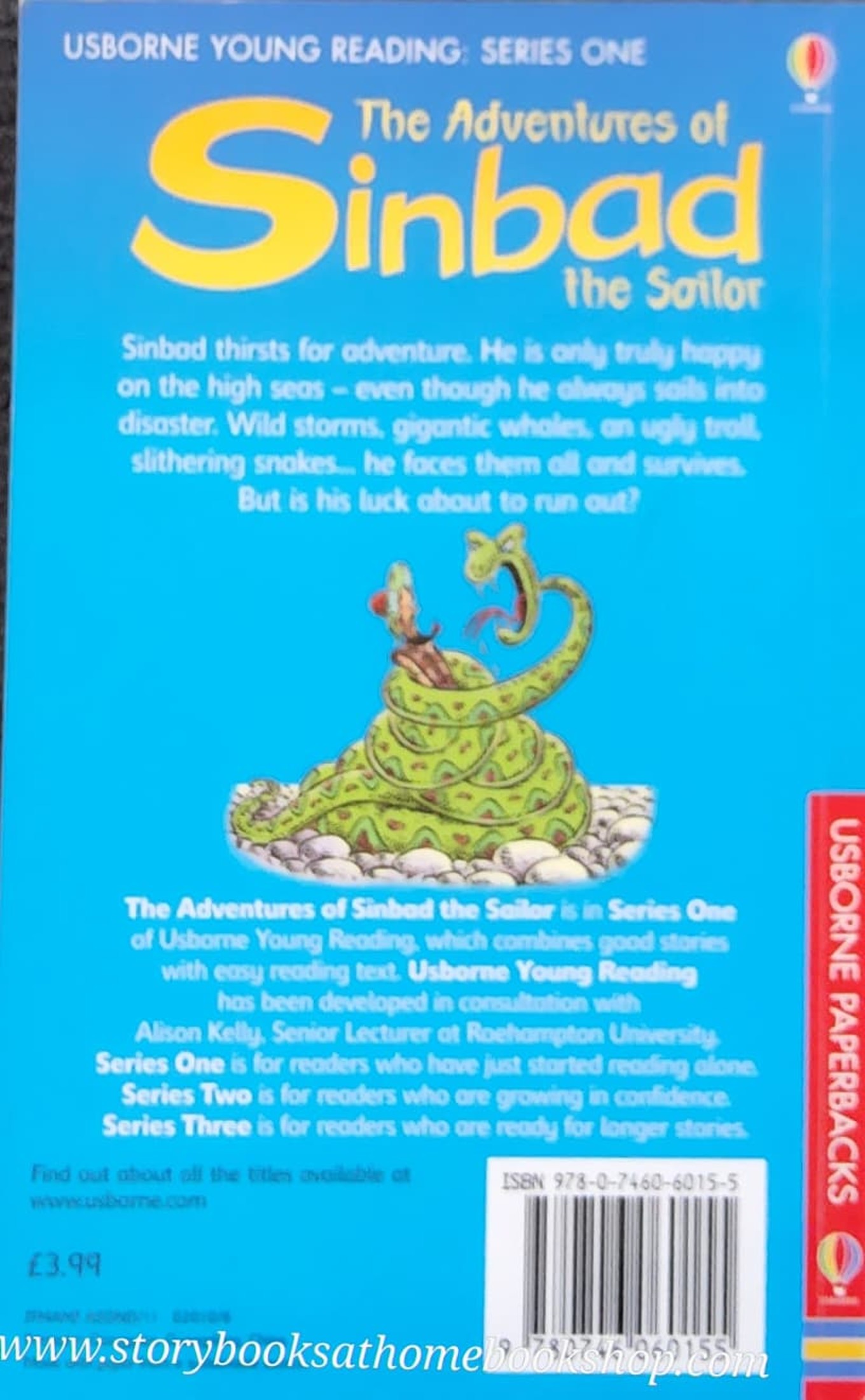 หนังสือนิทานปกอ่อน** ♥️USBORNE YOUNG READING: THE ADVENTURES OF SINBAD THE SAILOR