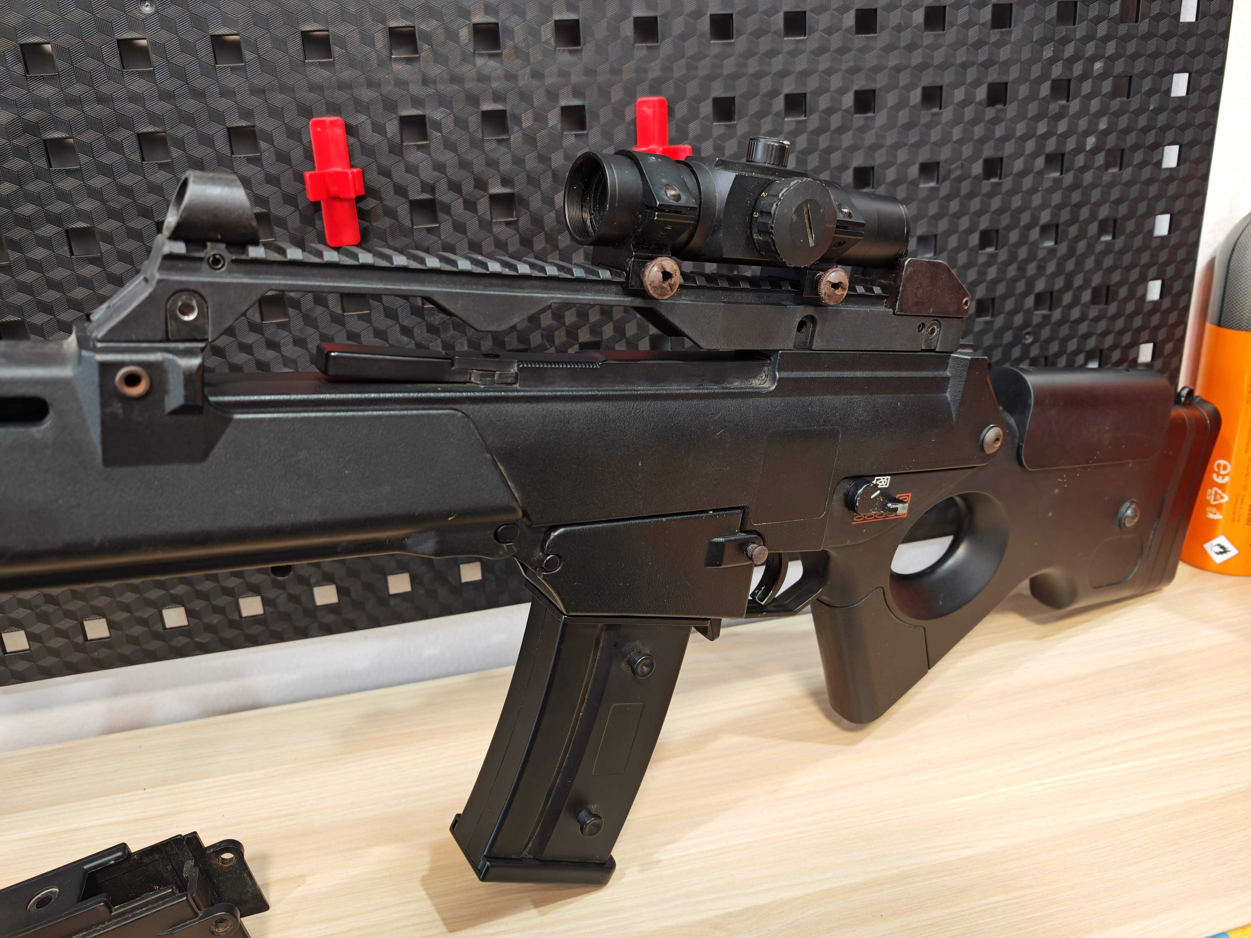 Golden Eagle 6690 SL9 AEG พร้อม Red Dot AEG BB Gun บีบีกัน Airsoft Gun ปืนอัดลม ปืนยาวไฟฟ้า มือสอง