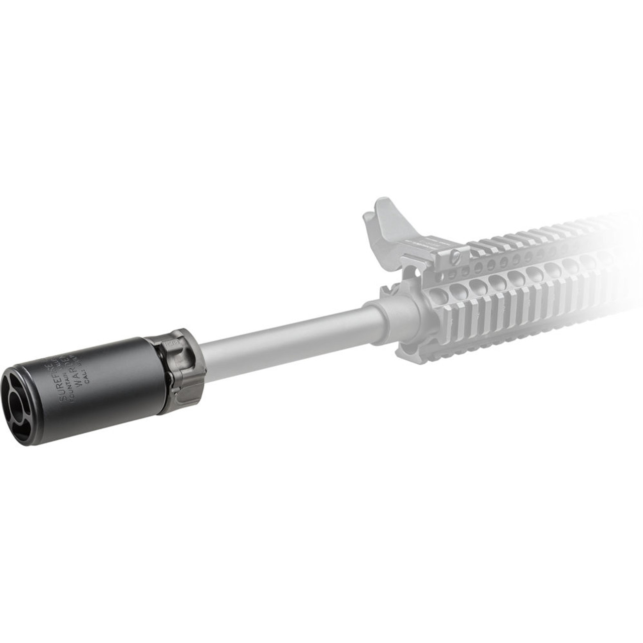 SUREFIRE - WARDEN MUZZLE DEVICE - FAST-ATTACH® BLAST REGULATOR (สีทราย)