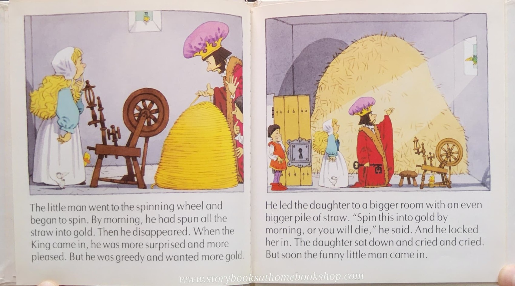 หนังสือนิทานปกแข็ง** 🍅🍅USBORNE FIRST STORIES RUMPEL STILTSKIN