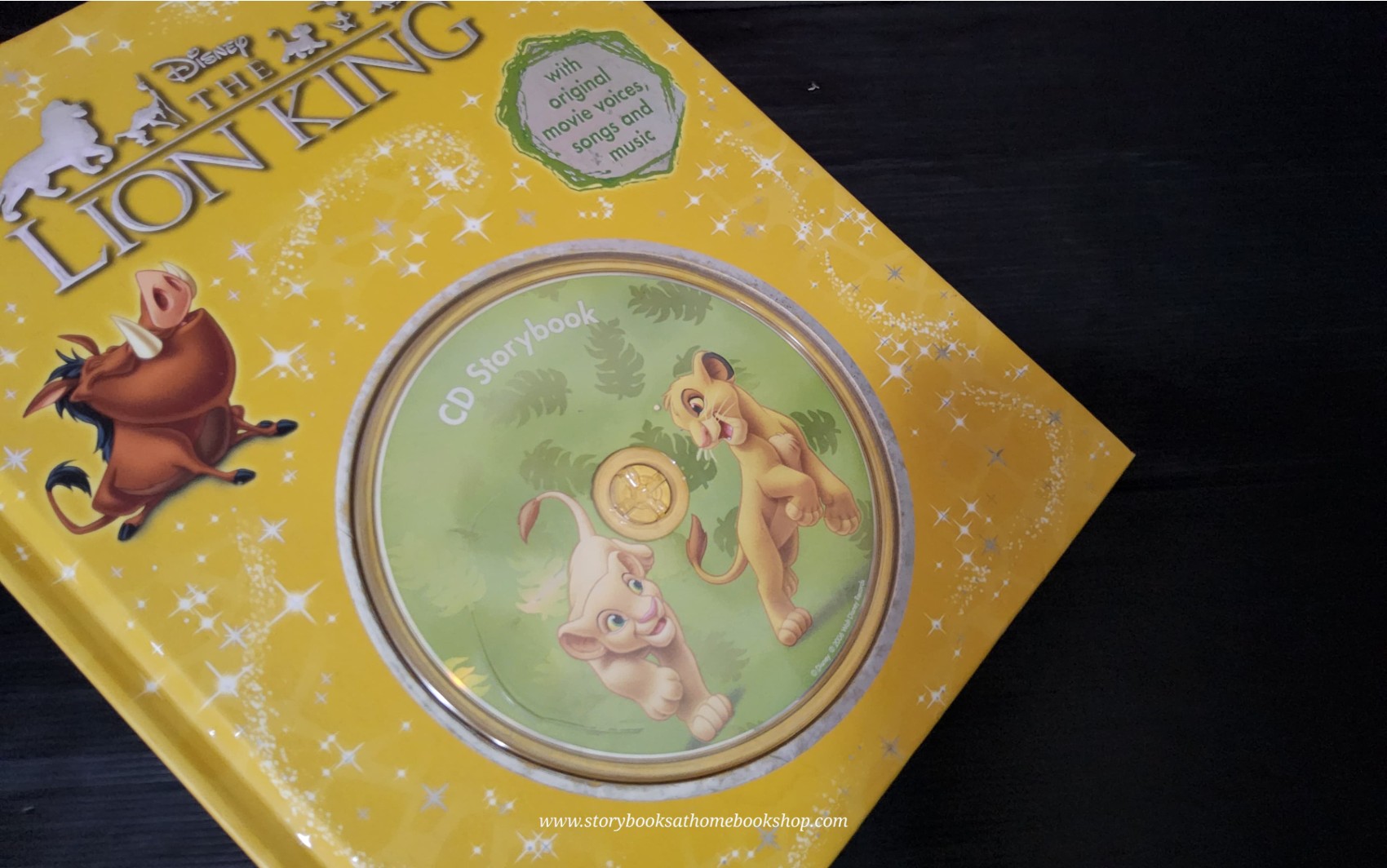 หนังสือนิทานปกแข็ง ** 🍅🍓DISNEY THE LION KING with CD