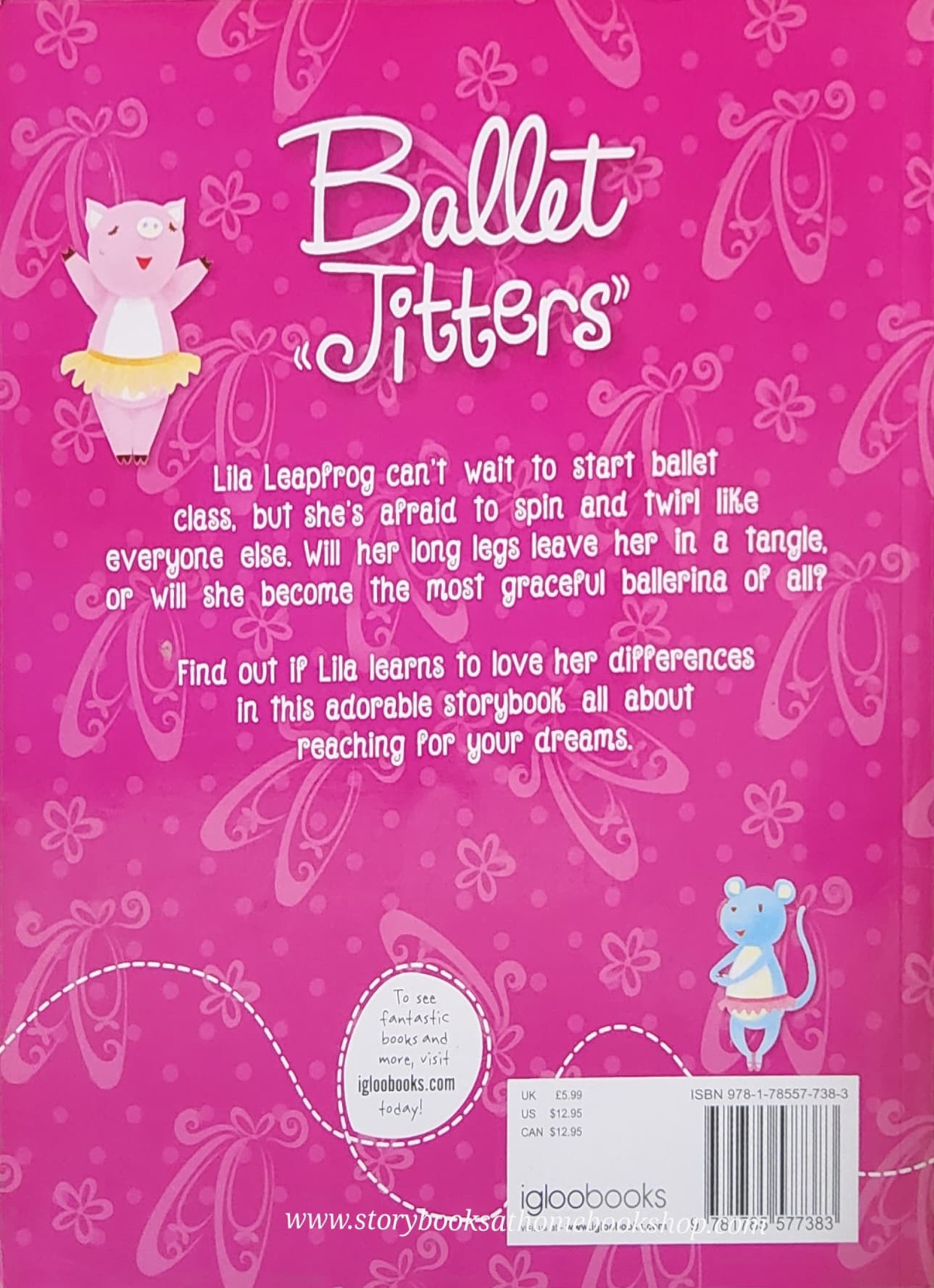 หนังสือนิทานปกอ่อน** 🍅🍅BALLET JITTERS