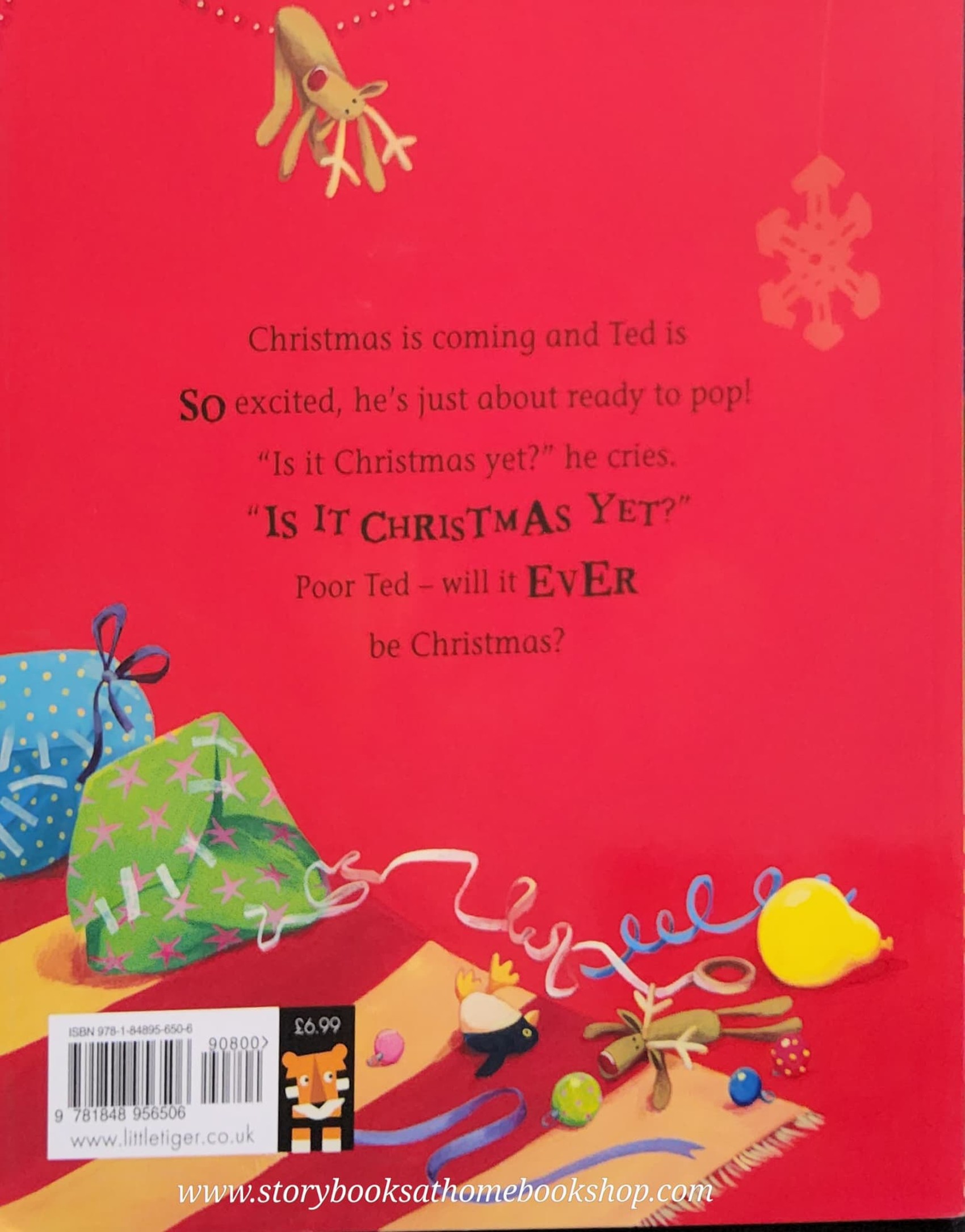 หนังสือนิทานปกอ่อน** 🍅🍓IS IT CHRISTMAS YET? BY JANE CHAPMAN