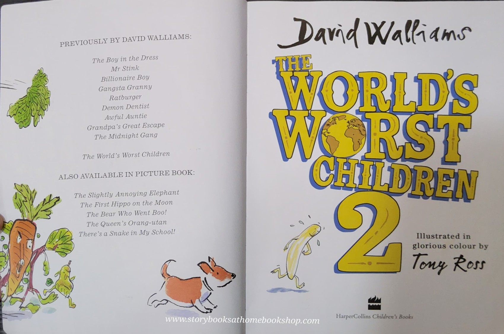 RECOMMENED BOOK** ** วรรณกรรมเยาวชน** 🍅🍓THE WORLD'S WORST CHILDREN 2 BY DAVID WALLIAMS