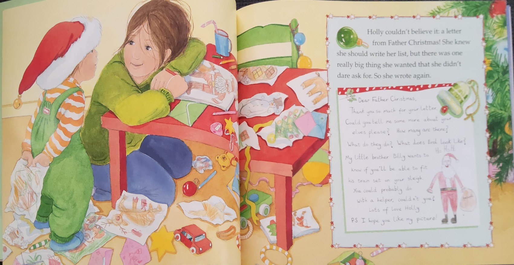 หนังสือนิทานปกอ่อน** 🍅🍓Dear Father Christmas by Alan Durant