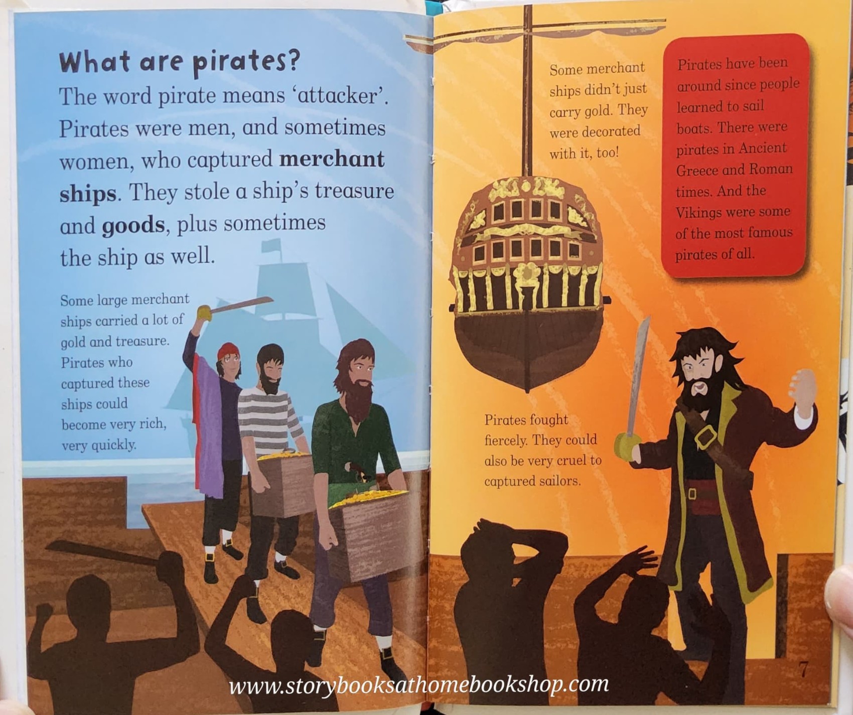 หนังสือนิทานปกแข็ง** 🍅🍓MAD ABOUT PIRATES