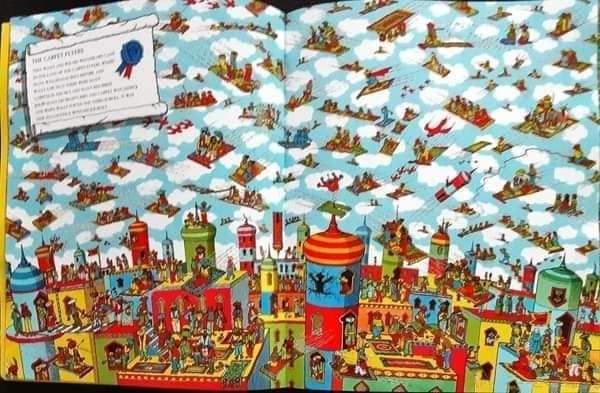 Puzzle Book** 🍅🍓WHERE'S WALLY THE FANTASTIC JOURNEY #3