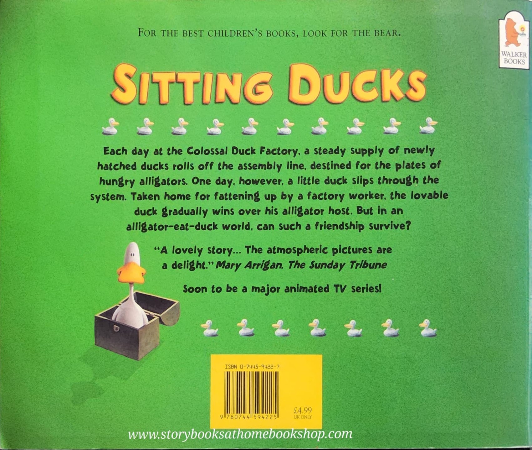 หนังสือนิทานปกอ่อน** 🍅🍓SITTING DUCKS BY MICHAEL BEDARD