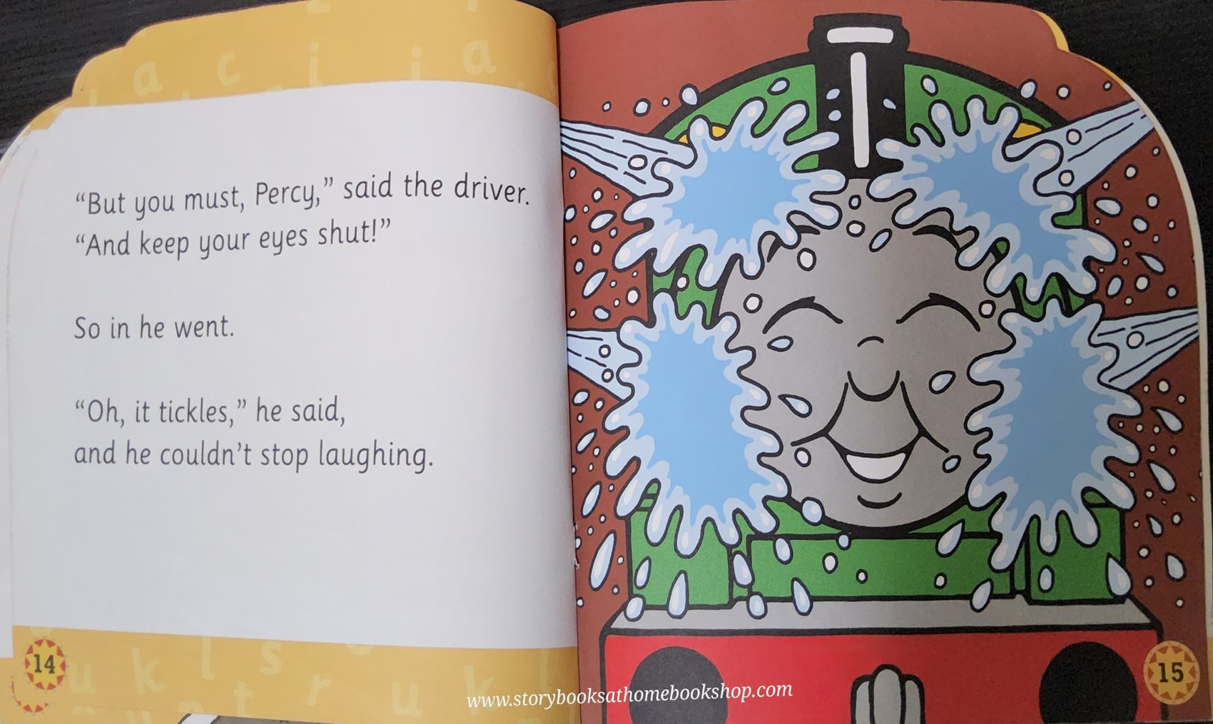 หนังสือนิทานปกอ่อน** 🍅🍅THOMAS LEARNING:PERCY'S BIRTHDAY READING BOOK