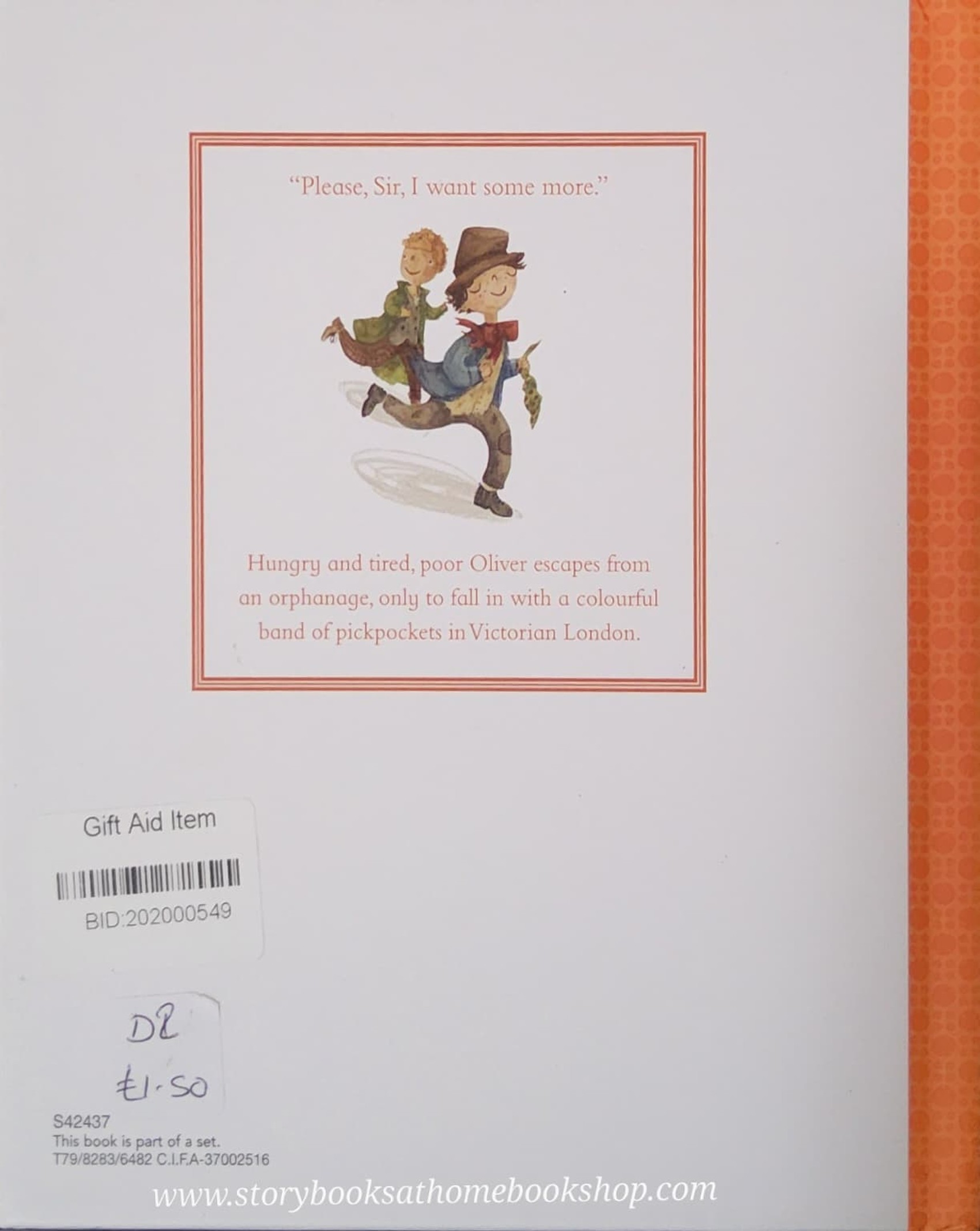 หนังสือนิทานปกแข็ง** 🍅🍅OLIVER TWIST