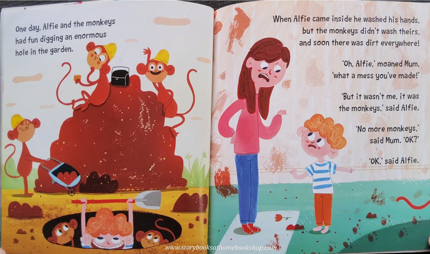 หนังสือนิทานปกอ่อน** 🍅🍅NO MORE MONKEYS