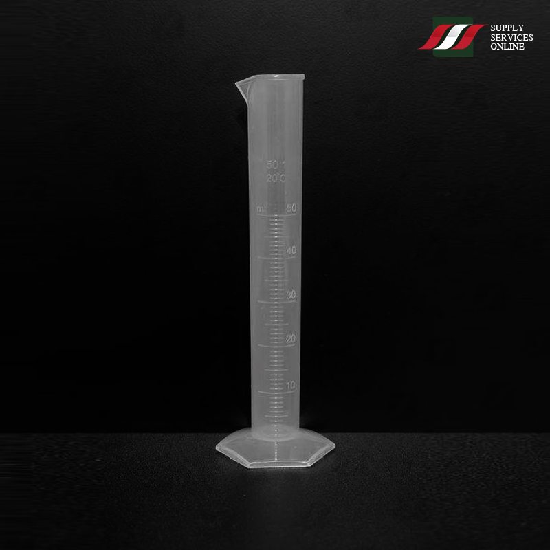 กระบอกตวงพลาสติก เนื้อ PP, Plastic Measuring Cylinder