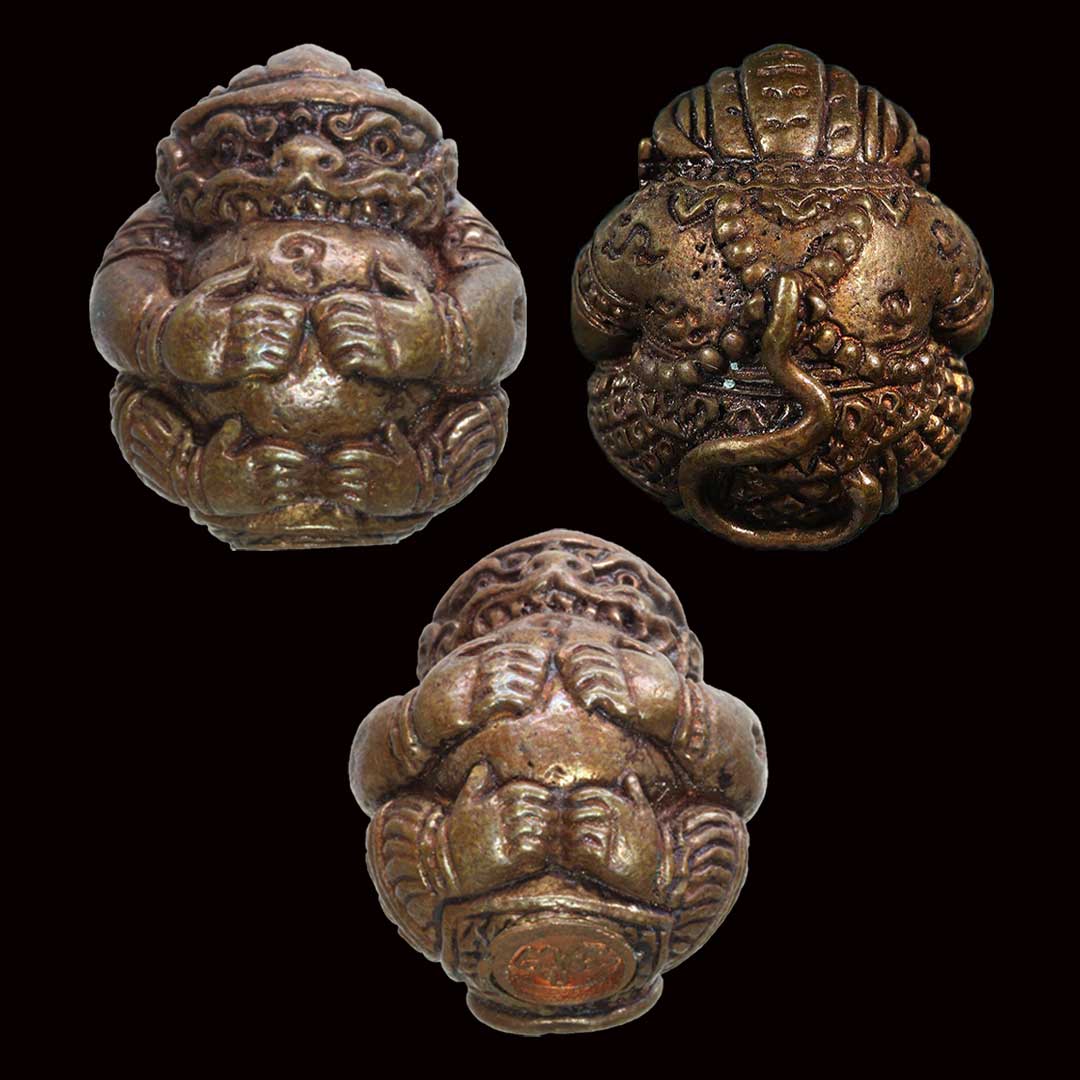 หนุมานครองเมือง รุ่น2 หลวงพ่อพูล วัดไผ่ล้อม รุ่นเจ้าคุณพูล ปี2547 เนื้อสัมฤทธิ์