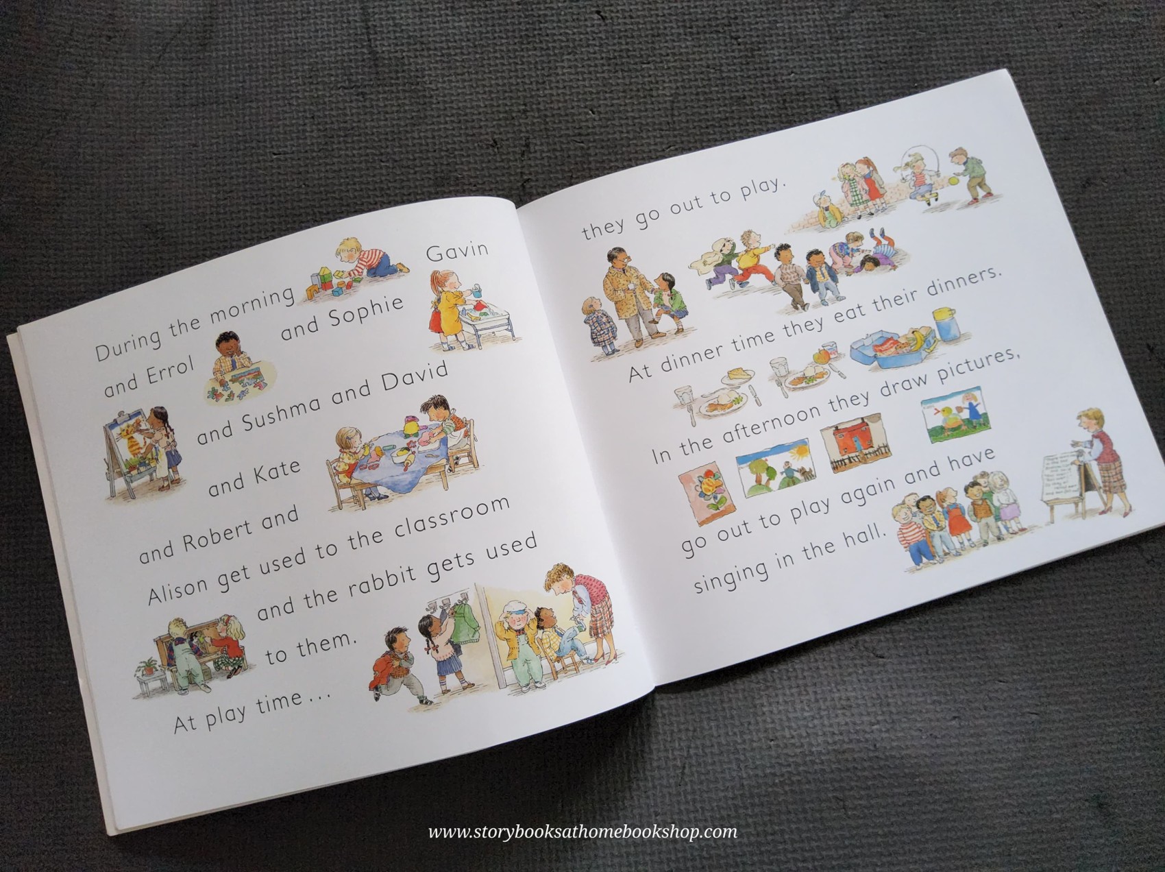 หนังสือนิทานปกอ่อน** 🍅🍅STARTING SCHOOL BY JANET AND ALLAN AHLERG