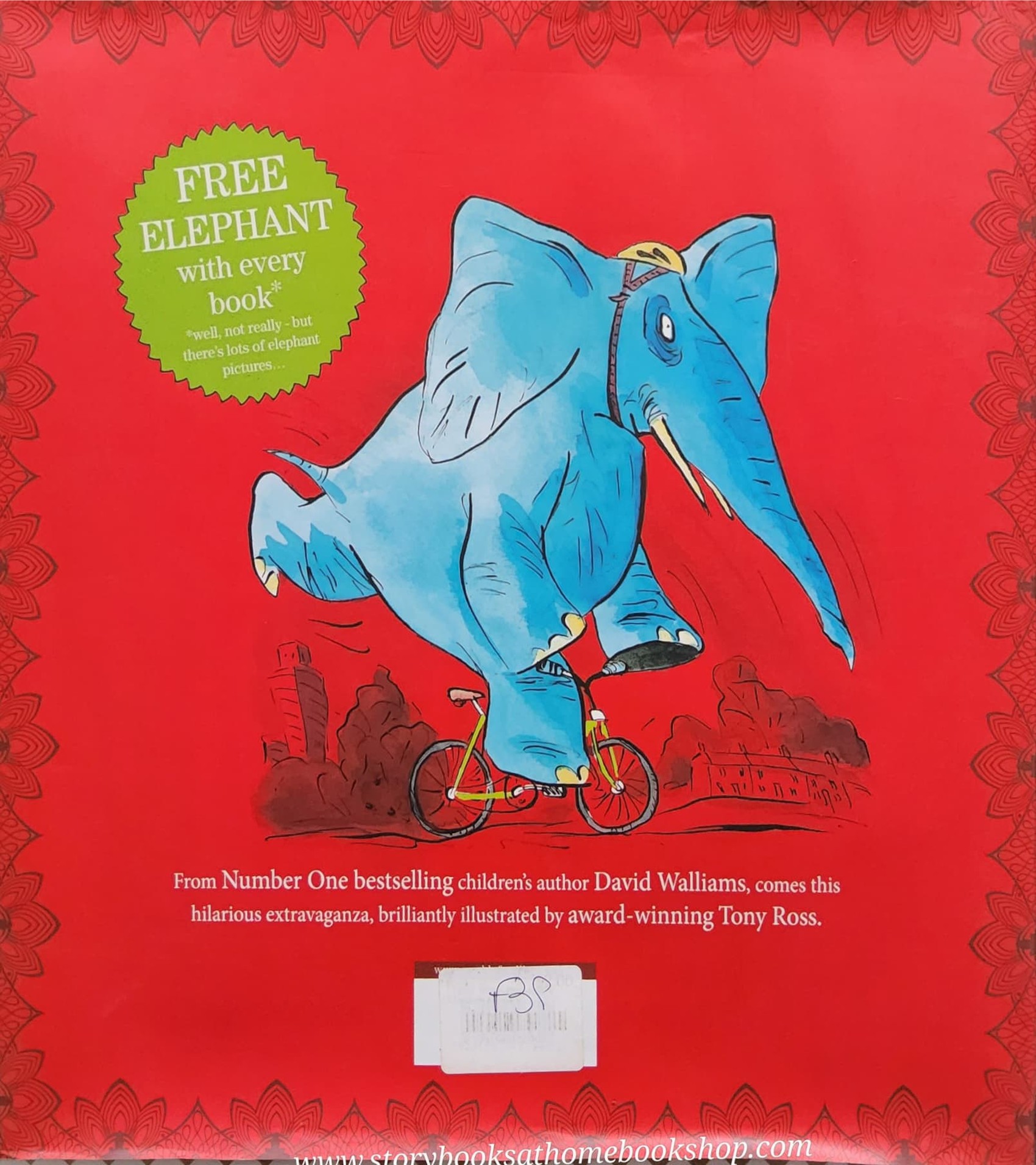 หนังสือนิทานปกแข็ง** 🍅THE SLIGHTLY ANNOYING ELEPHANT BY DAVID WALLIAM