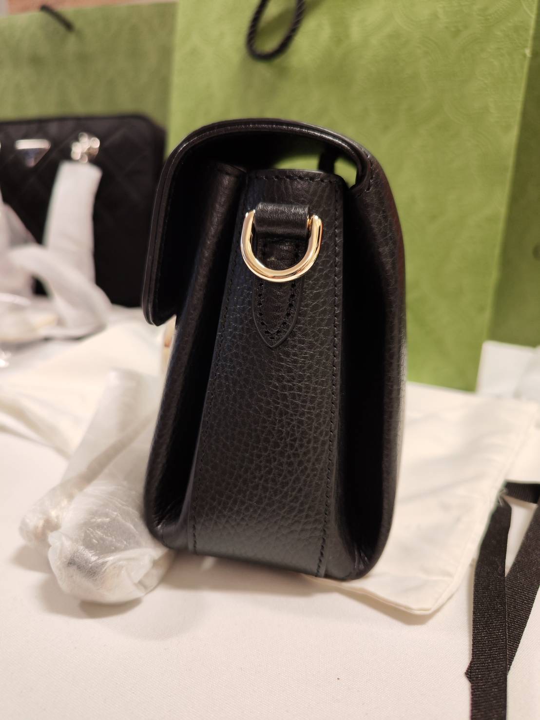 New GUCCI Interlocking Shoulder Bag mini size ใบเล็กน่ารัก