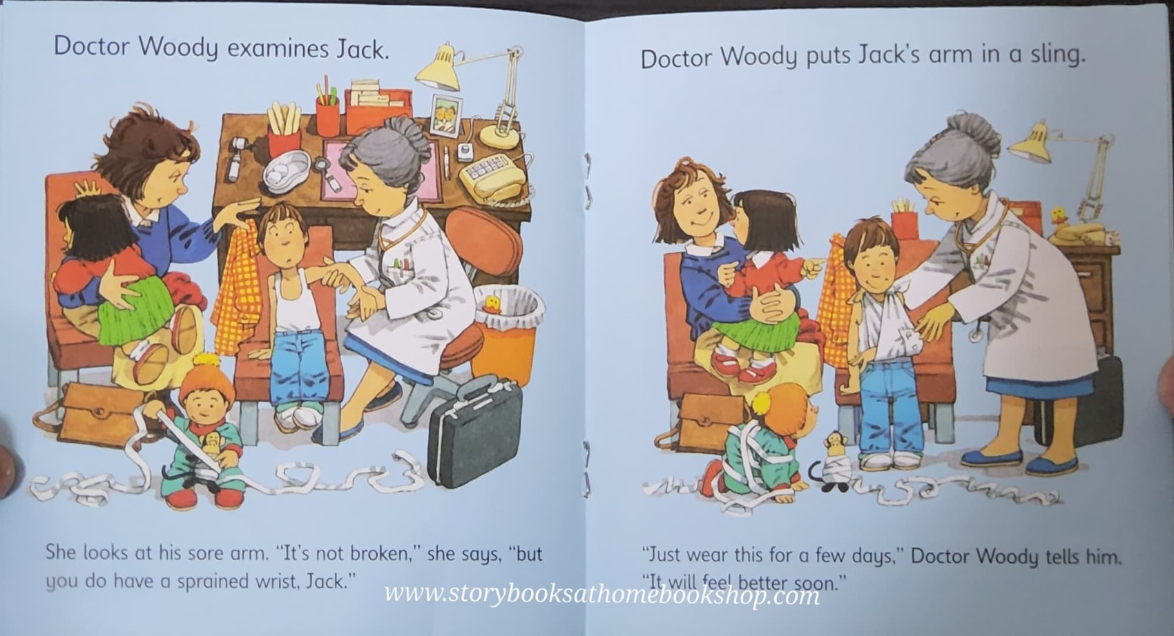 หนังสือนิทานปกอ่อน** ♥️USBORNE FIRST EXPERIENCES: GOING TO THE DOCTOR