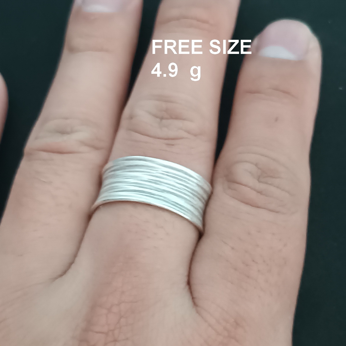 แหวนเงินแท้ Silver Rings RR-0005