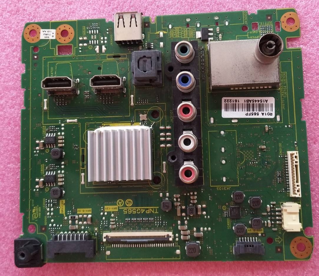 Main Board PANASONIC (เมนบอร์ด พานาโซนิค) ของแท้ถอดจากเครื่อง รุ่น TH-49D410T TH-43D410T พาร์ท TNP4G565