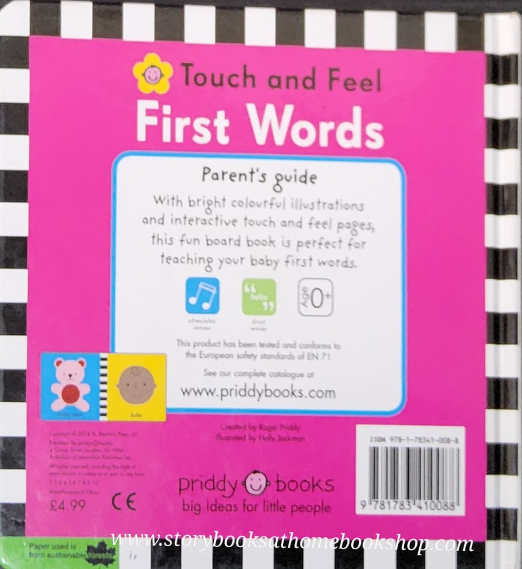 BOARD BOOK** 🍅🍅TOUCH AND FEEL:FIRST WORDS