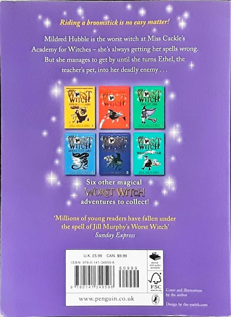 วรรณกรรมเยาวชน แนะนำ📢 **หนังสือนิทานปกอ่อน** 🍅🍓THE WORST WITCH BY JILL MURPHY