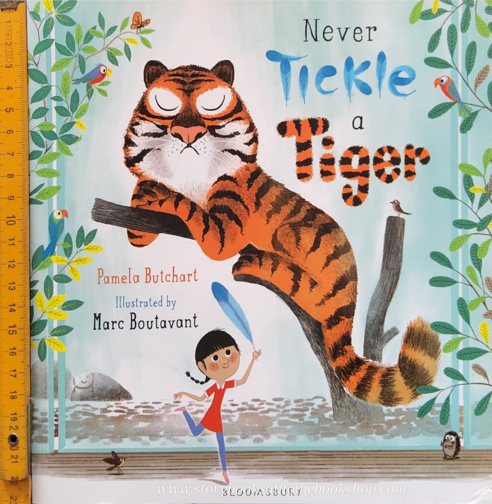 หนังสือนิทานปกอ่อน** 🍅🍅NEVER TICKLE A TIGER BYPAMELA BUTCHART