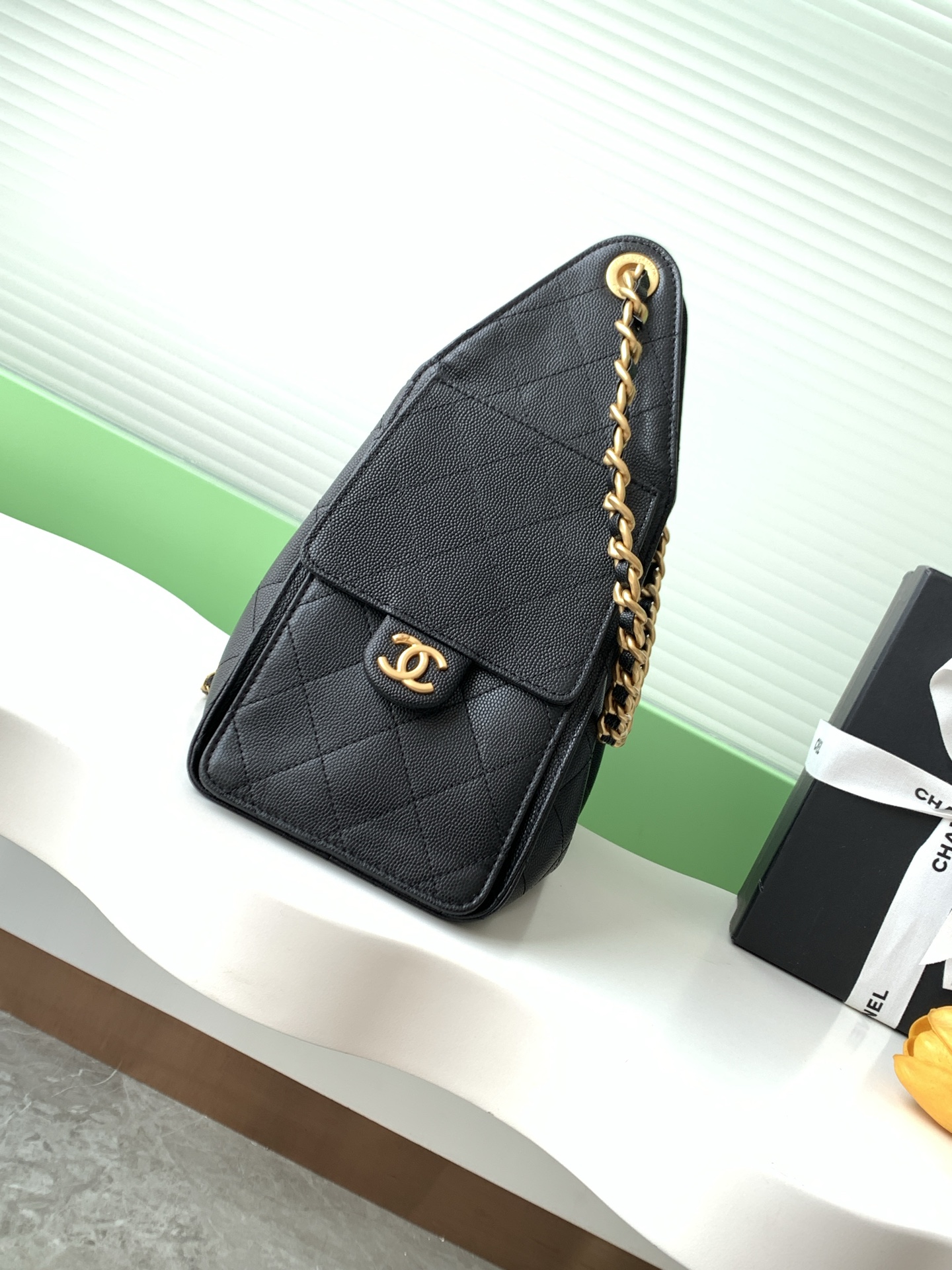 [Pre-order]New Chanel hobo 25S small black Caviar GHW งาน VIP คุณภาพที่ดีที่สุด