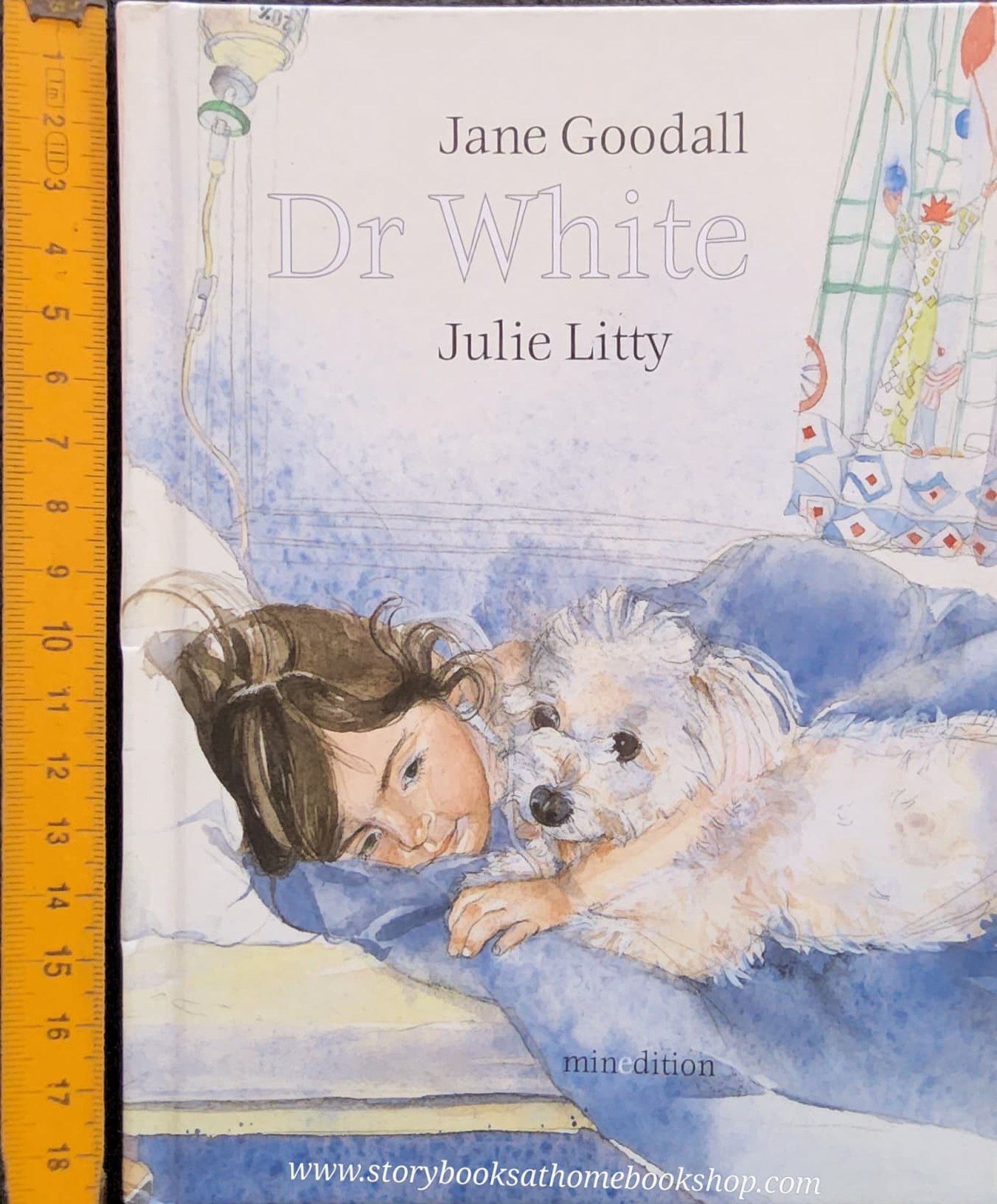 หนังสือนิทานปกแข็ง** 🍅🍅DR WHITE BY JANE GOODALL.JULIE LITTY