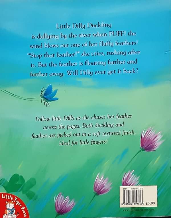 หนังสือนิทานปกอ่อน TOUCH AND FEEL** 🍓🍓 DILLY DUCKLING