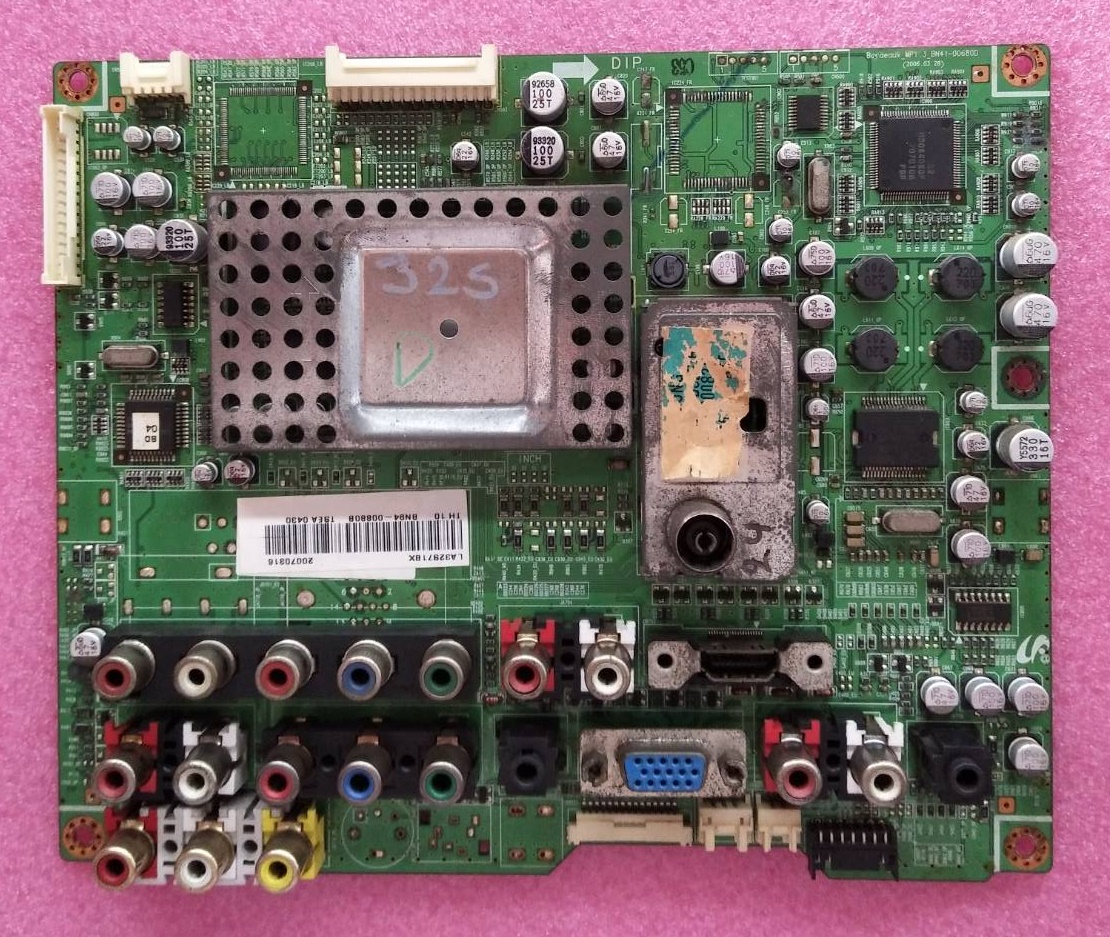 เมนบอร์ดซัมซุง (Mainboard Tv Samsung) อะไหล่แท้/ของถอด รุ่น LA40R71B พาร์ท BN94-00880B :BN94-00880A :BN94-00998B