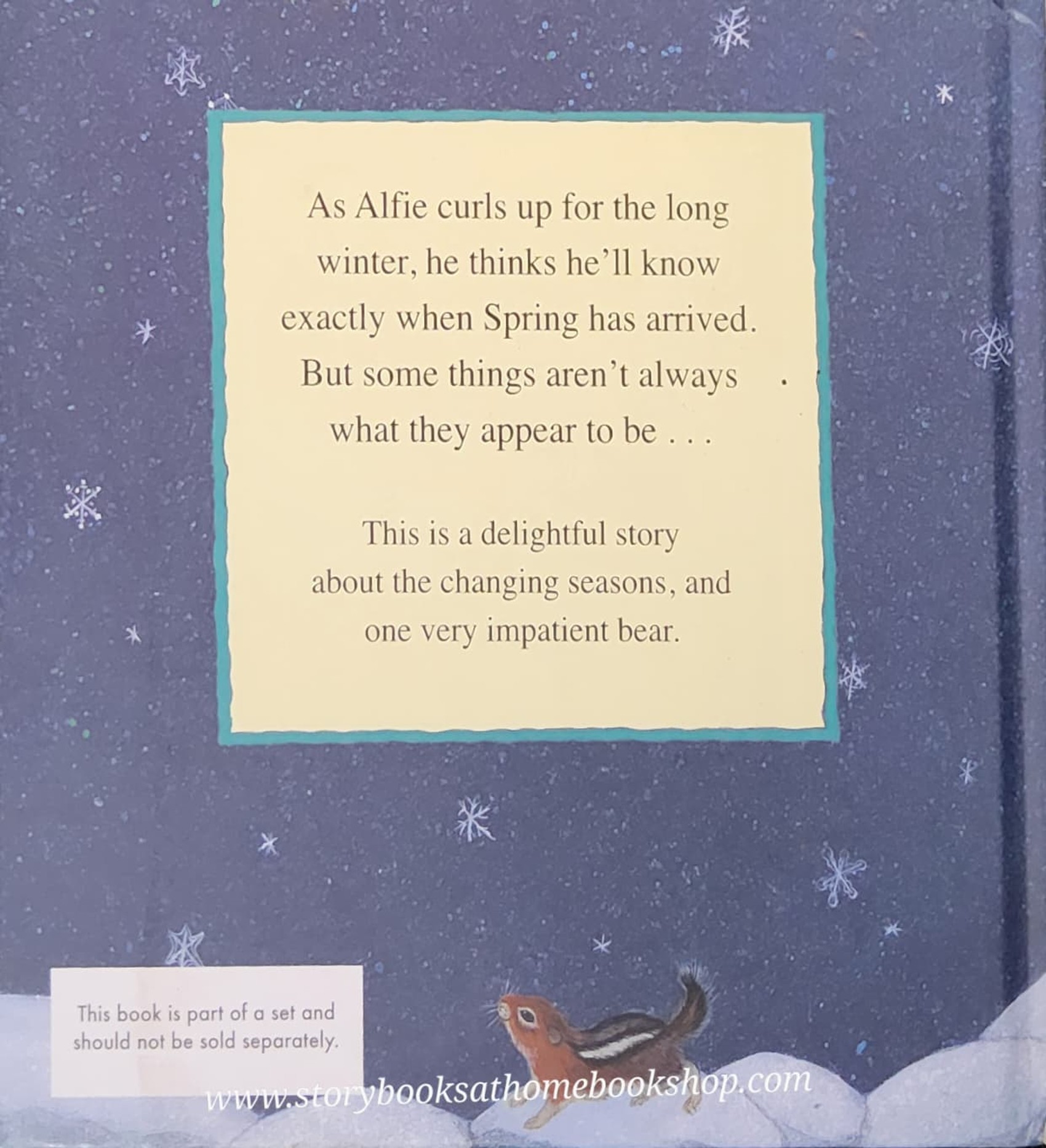 หนังสือนิทานปกแข็ง** 🍅🍓WHEN WILL IT BE SPRING? BY CATHERINE WALTERS