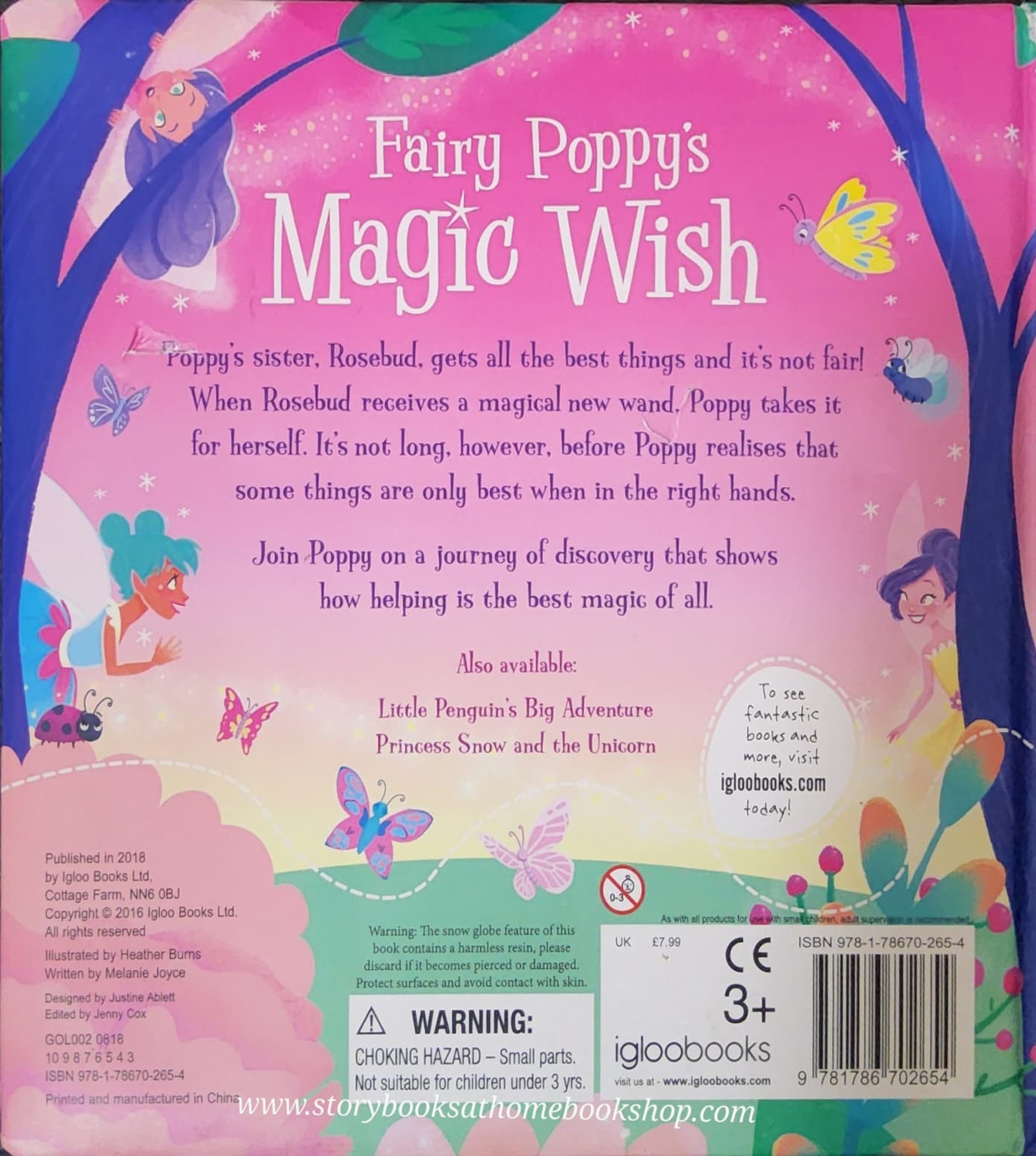 BOARD BOOK** ♥️FAIRY POPPY'S MAGIC WISH