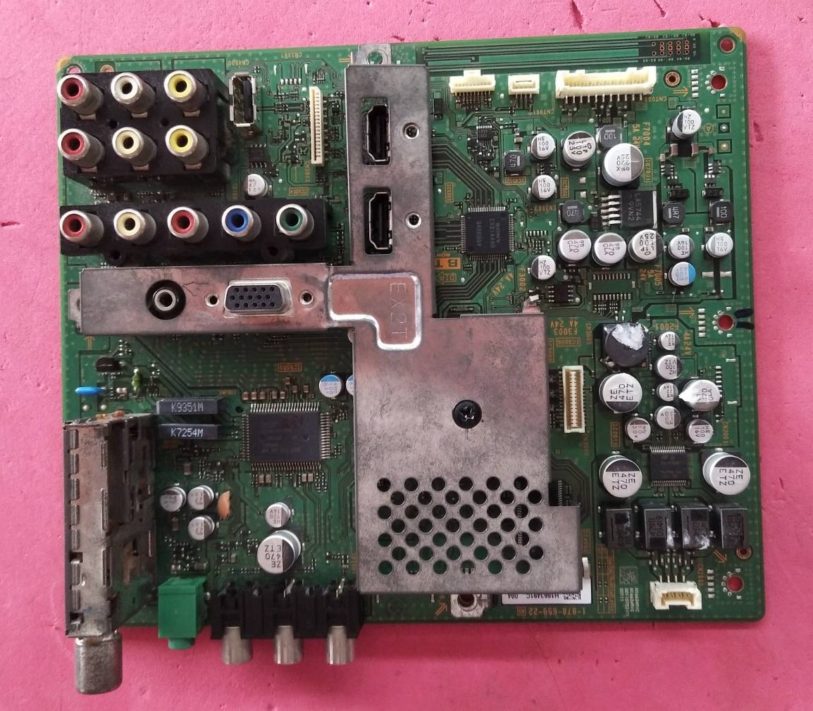 Main Board SONY (เมนบอร์ด โซนี่) อะไหล่แท้/ของถอด รุ่นKLV-32S550A ใช้กับเวอร์ชั่นเบอร์จอ LTY320AP03 ใช้กับเวอร์ชั่นT-CON-320AB03C2LV0.3 เท่านั้น