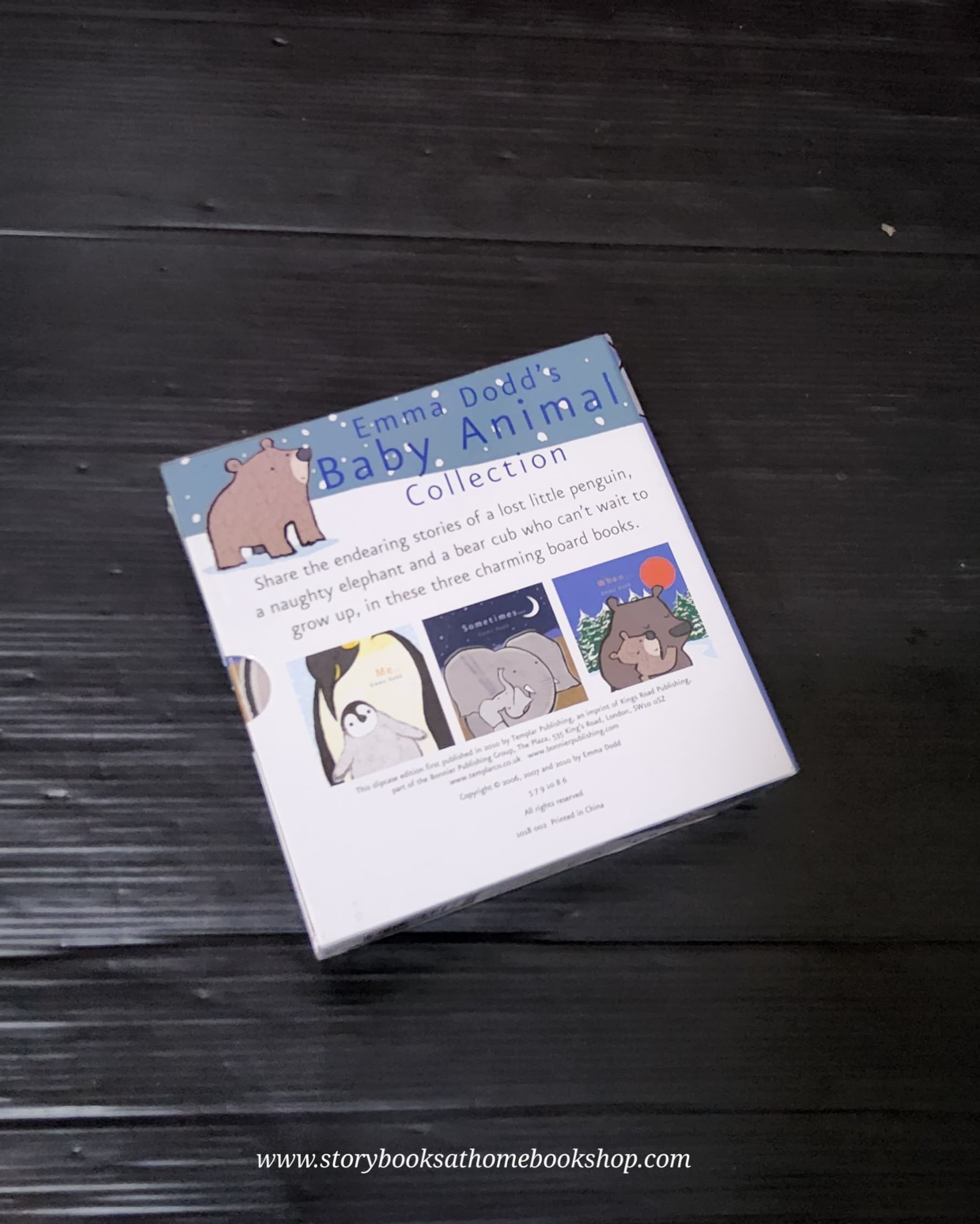 BOX SET BOARD BOOK** 🍅🍅EMMA DODD'S BABY ANIMAL COLLECTION [3 BOOKS WITH BOX SET]