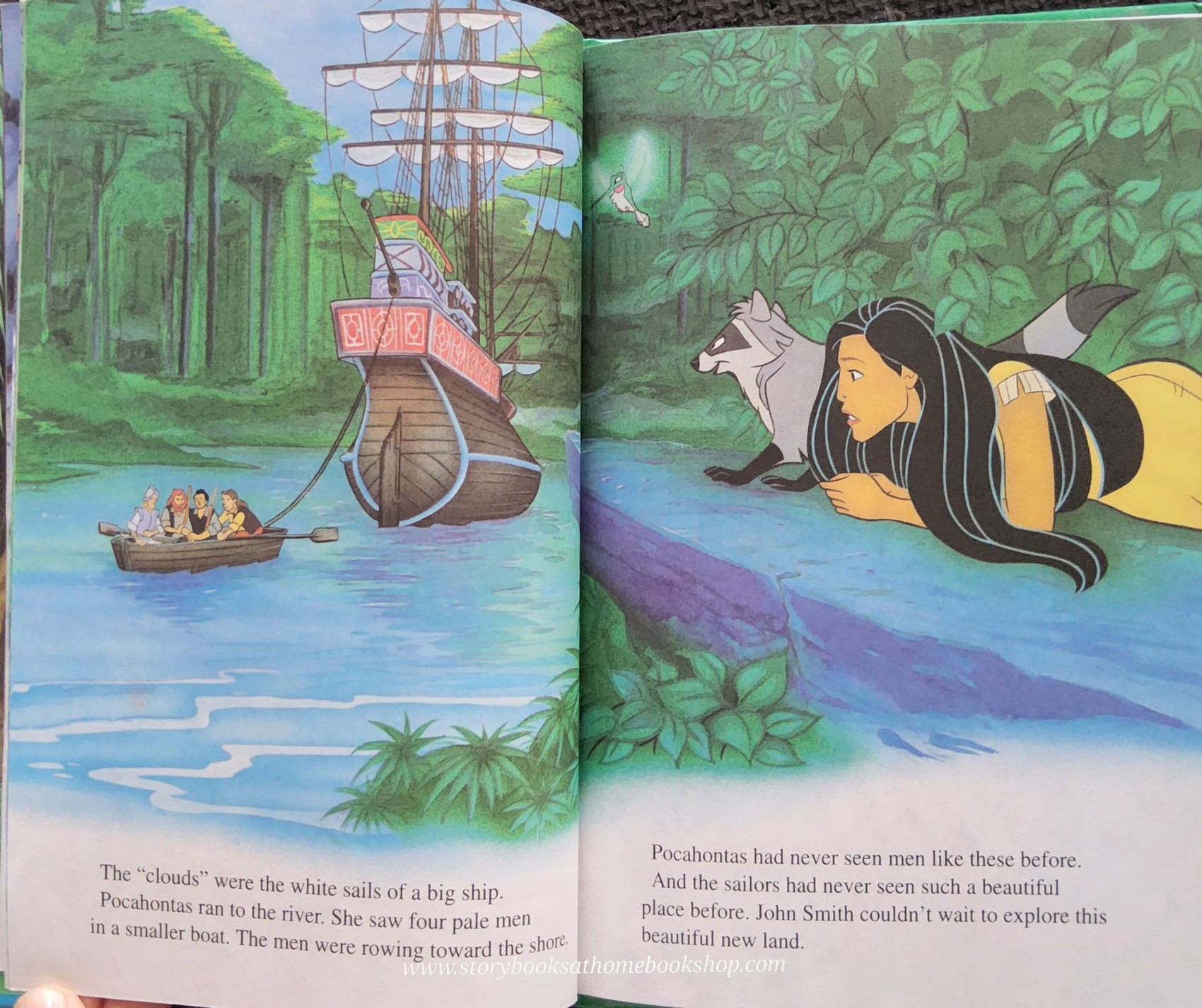 หนังสือนิทานปกแข็ง ** ♥️♥️DISNEY POCAHONTAS