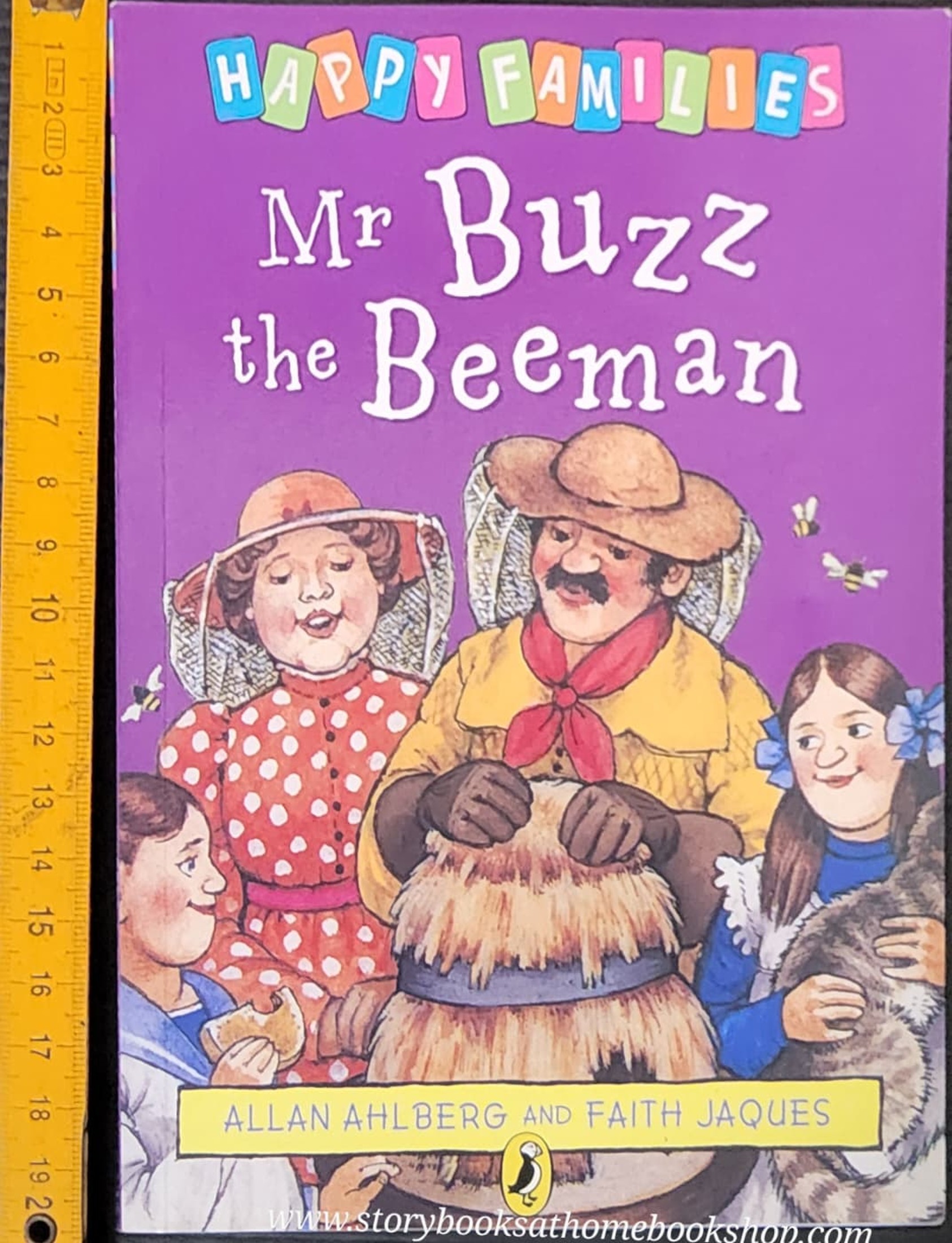หนังสือนิทานปกอ่อน** 🍅🍓HAPPY FAMILIES:MR BUZZ THE BEEMAN BY ALLAN AHLBERG AND FAITH JAQUES