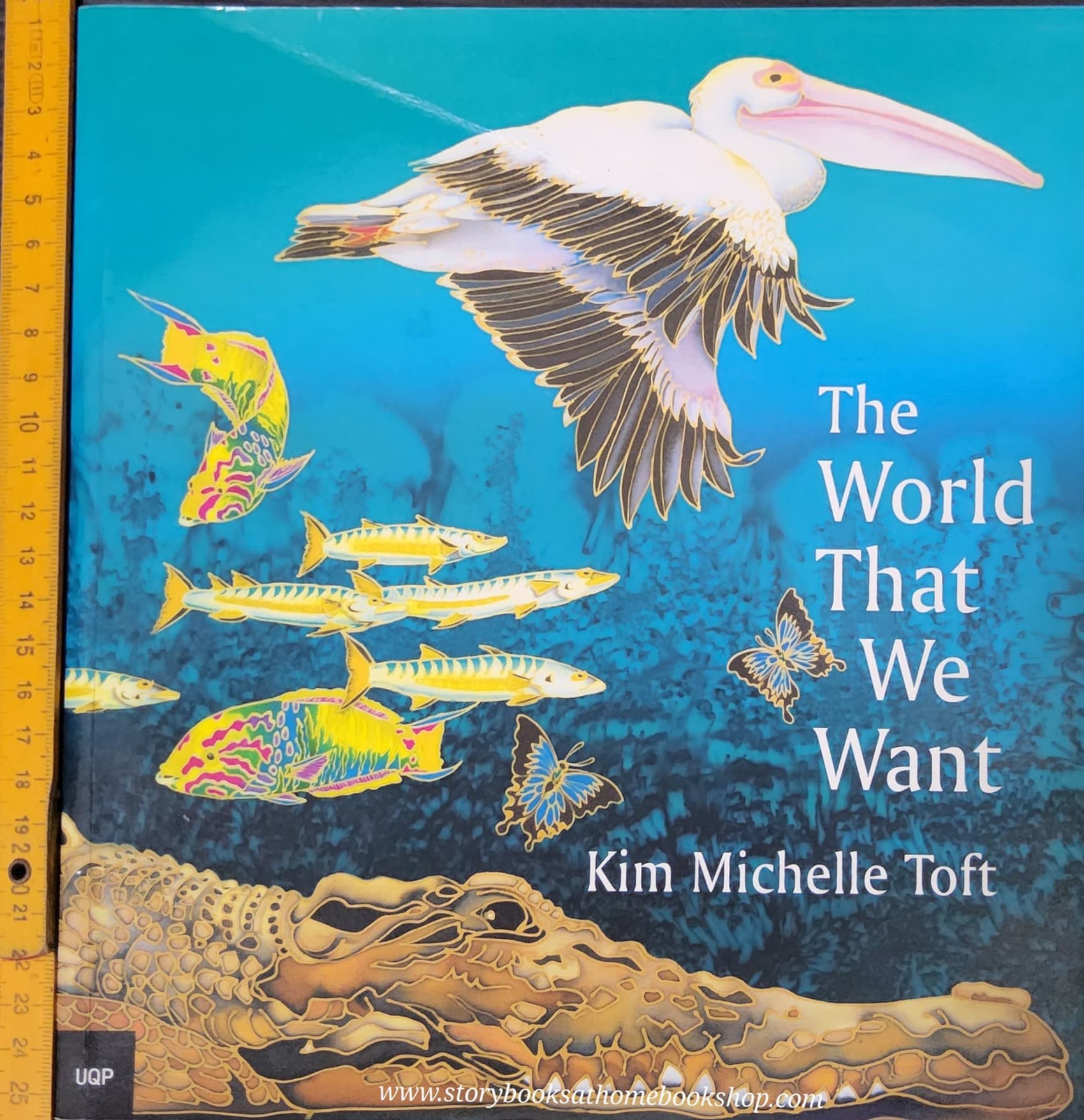 หนังสือนิทานปกอ่อน** 🍅🍓THE WORLD THAT WE WANT BY KIM MICHELLE TOFT