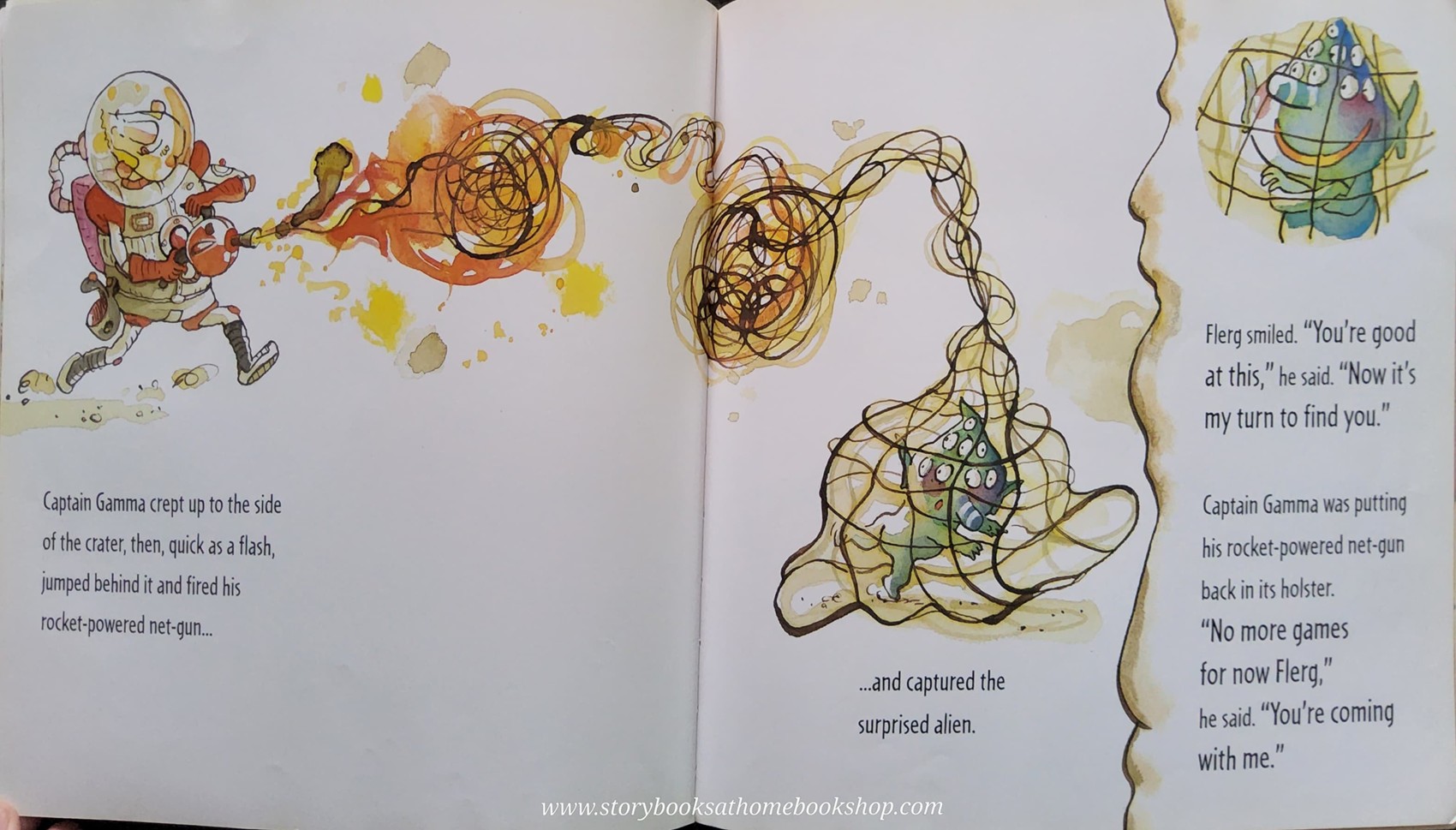 หนังสือนิทานปกอ่อน** 🍅CAPTAIN GAMMA MISSION TO MARS