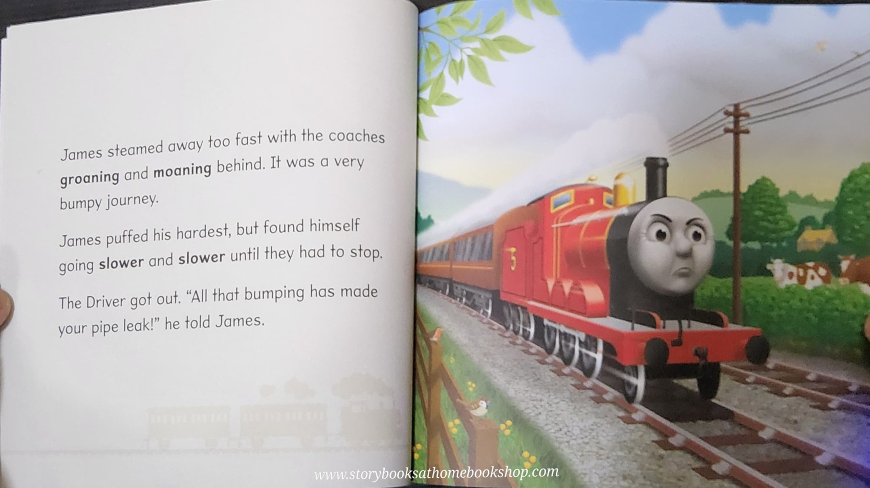 หนังสือนิทานปกอ่อน** 🍅🍅THOMAS&FRIENDS:JAMES