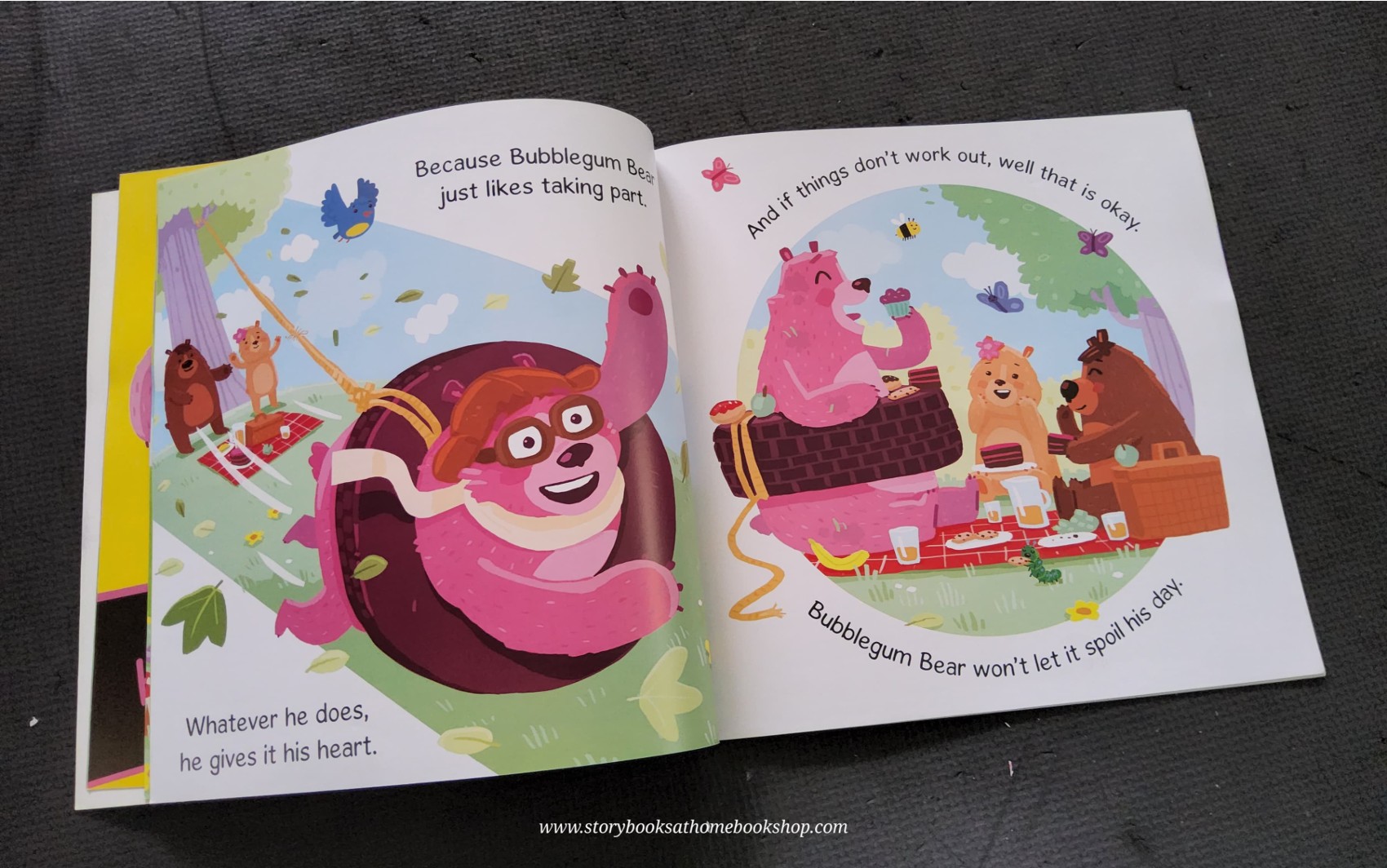 หนังสือนิทานปกอ่อน** 🍅🍓BUBBLEGUM BEAR BY MELANIE JOYCE