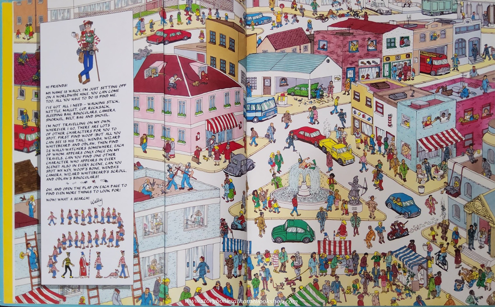 PUZZLE BOOK** ðð WHERE'S WALLY!! ANNIVERSARY EDITION BY MARTIN HANDFORD