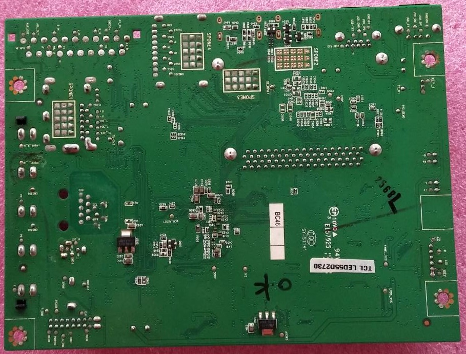 เมนบอร์ดทีวีทีซีแอล TCL อะไหล่แท้/มือสองพร้อมใช้งาน ใช้กับรุ่นLED55D2730 พาร์ท40-MT31SS-MAC2HG