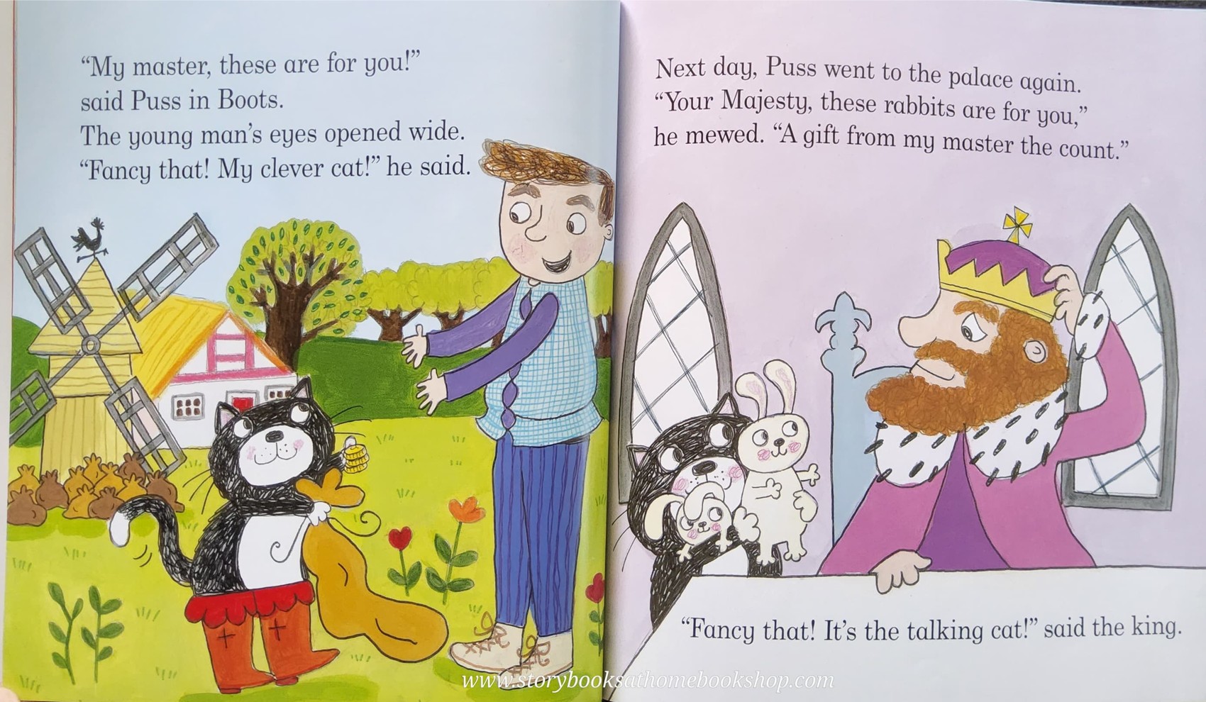 หนังสือนิทานปกอ่อน** 🍅🍓Puss in Boots